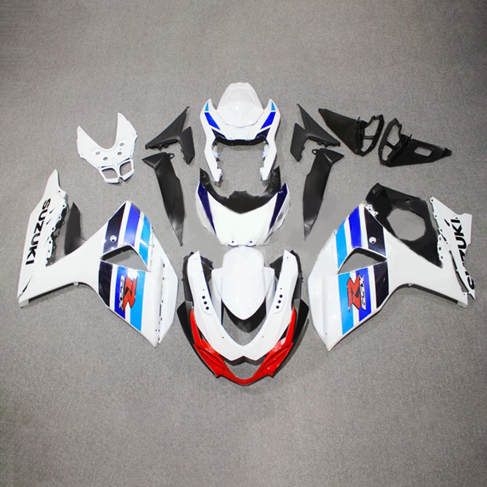 2009-2016 Suzuki gsxr1000 k9 kit de carénage kit de carrosserie en plastique