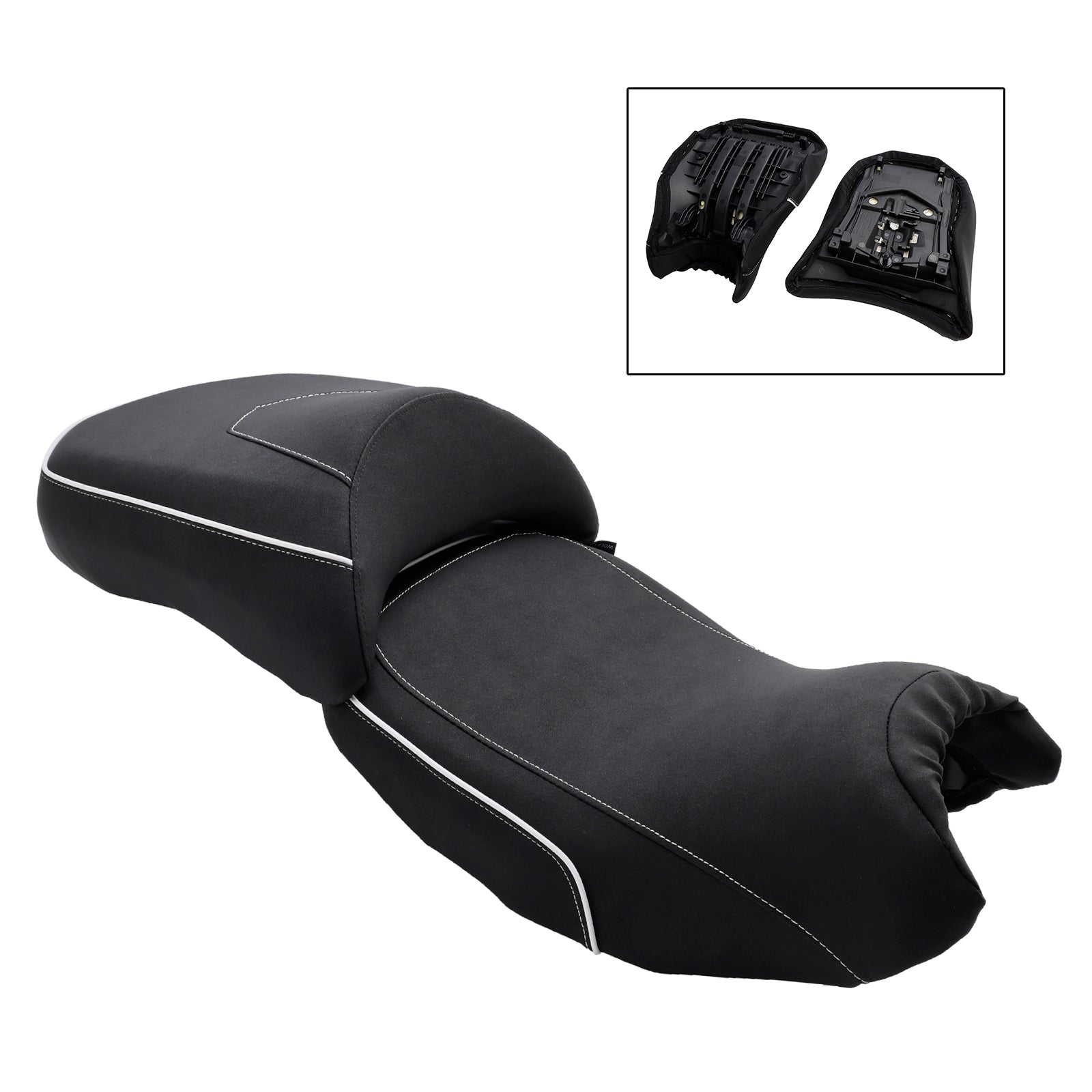 Byt ut bakre förarens passagerarsäte svart för BMW R1200GS 14-18 R1250GS