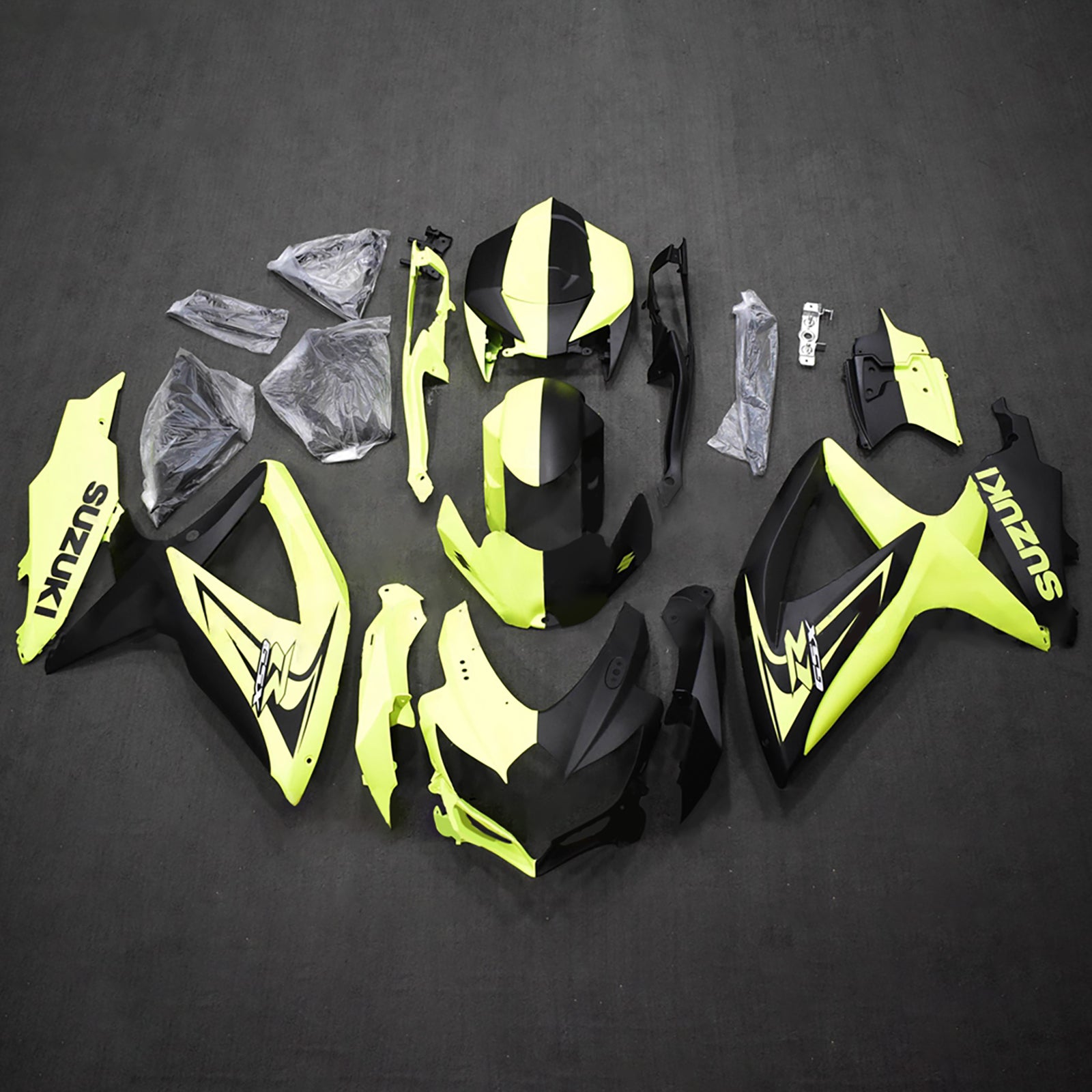 Injection Fairing Kit Bodywork Plastic ABS For Suzuki GSXR 600/750 2008-2010 K8