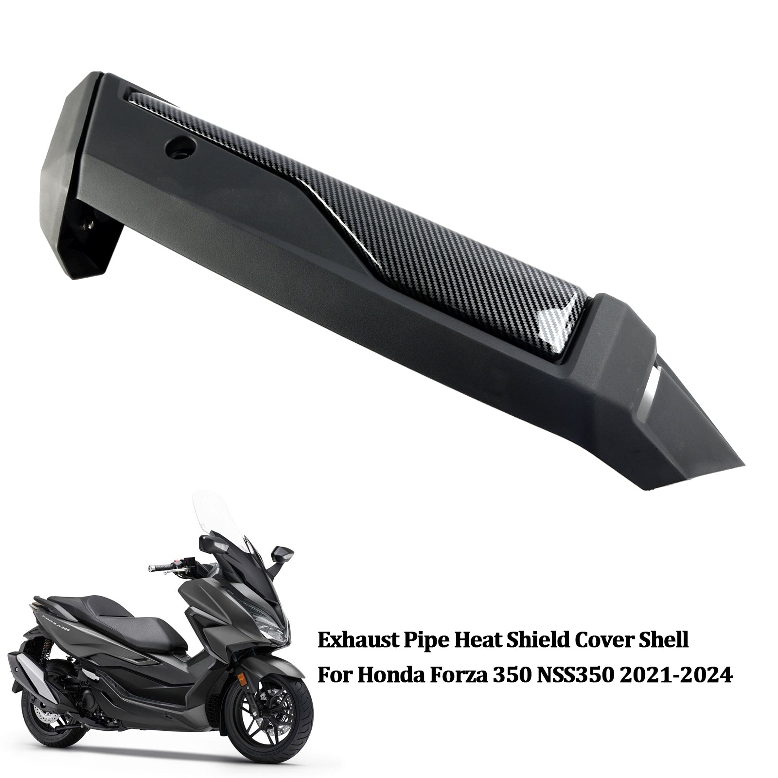 2021-2024 Honda Forza 350 NSS350 Uitlaatpijp Hitteschild Cover Shell