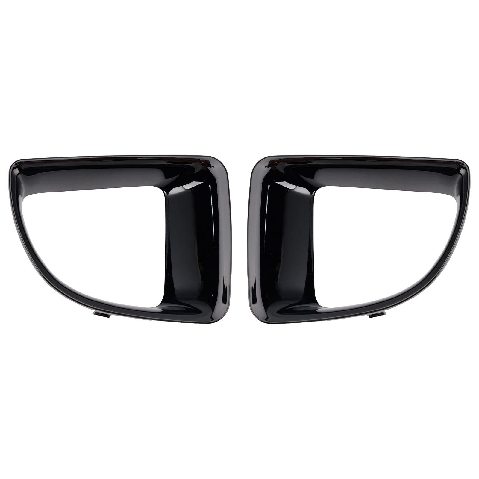 2010-2012.07 MINI CLUBMAN R55 Cadre de conduit d'air avant noir brillant 51117255117 51117255119