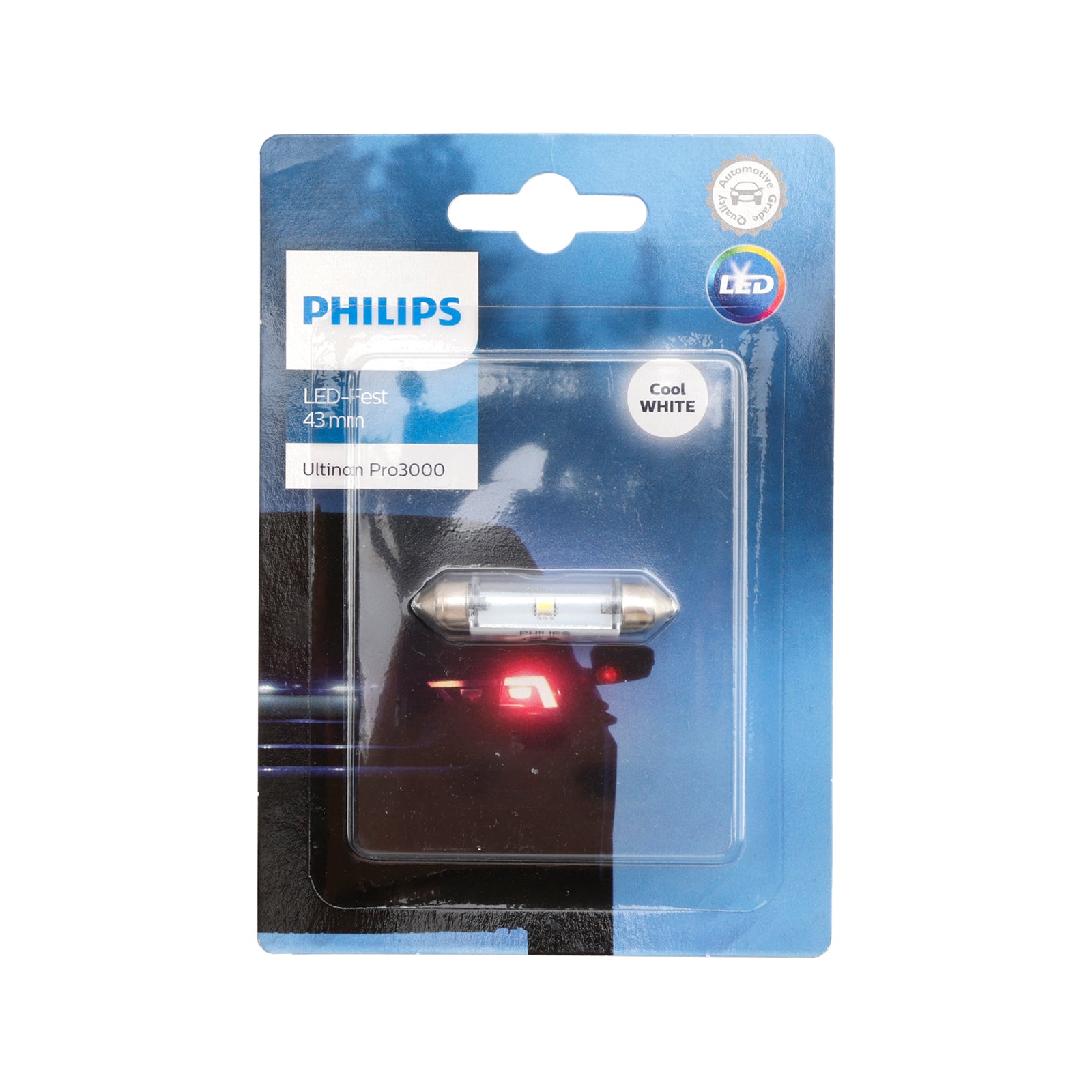 Automobil LED-Fest Ultinon Pro3000 43 mm 11864u30cw pre Philips