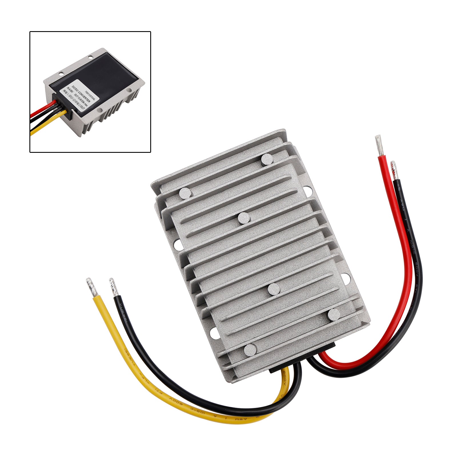 DC 9-36V converter naar DC 13,8V 20A Boost Buck voedingsmodule spanningsregelaar