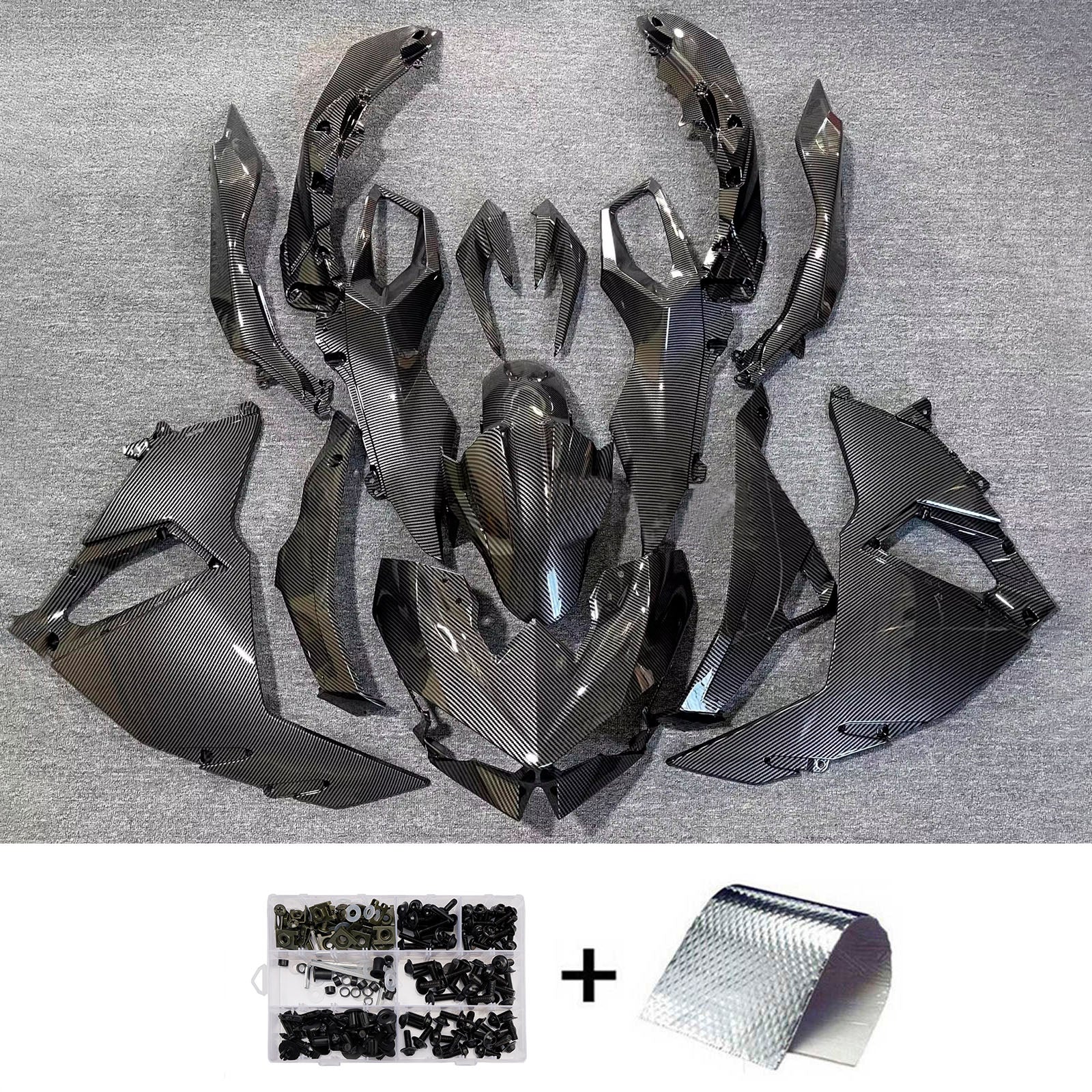 Injection Fairing Kit Bodywork ABS fit For Kawasaki Ninja 500 2024-2025