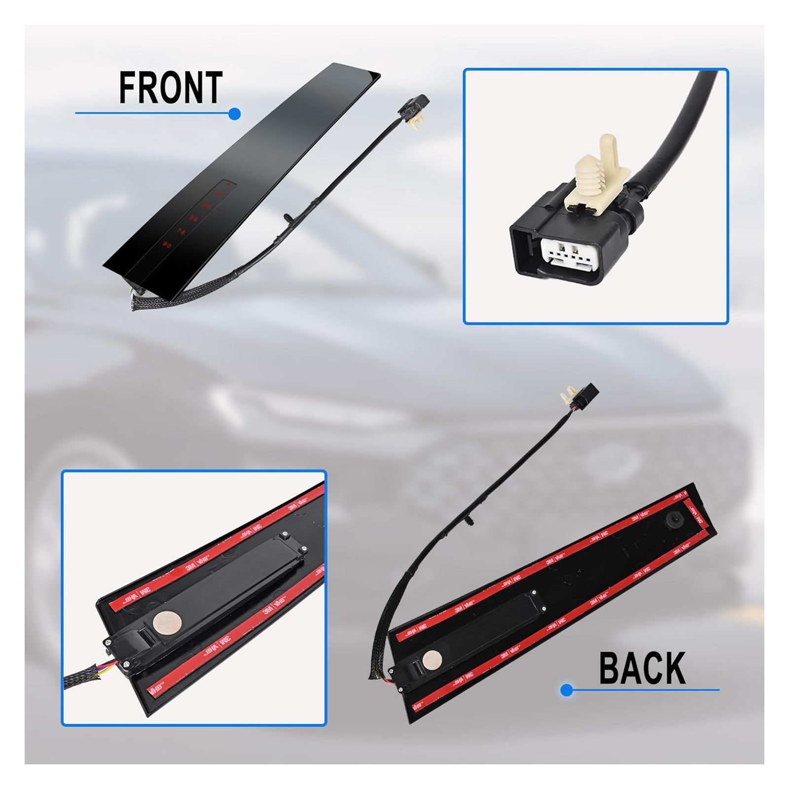 2011-2019 Ford Taurus Front conducteur gauche b