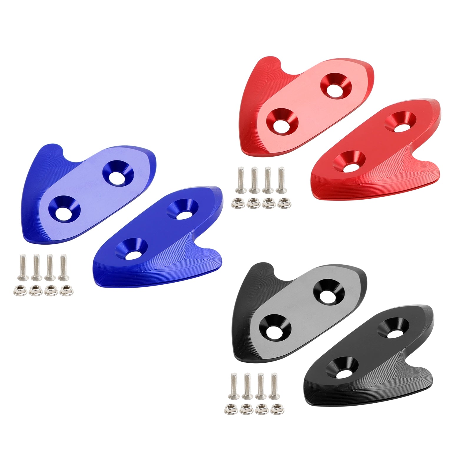 CNC hliníkové zrkadlové bloky vypnuté platne pre Yamaha R1/R1M/R1S 2015-2019