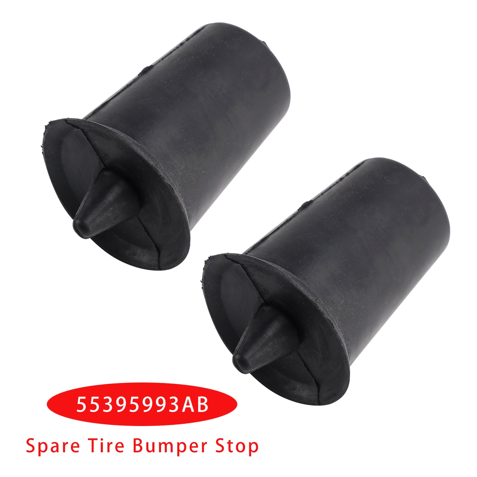 2007-2018 Jeep Wrangler JK 2× reservewiel bumperstop 55395993AB