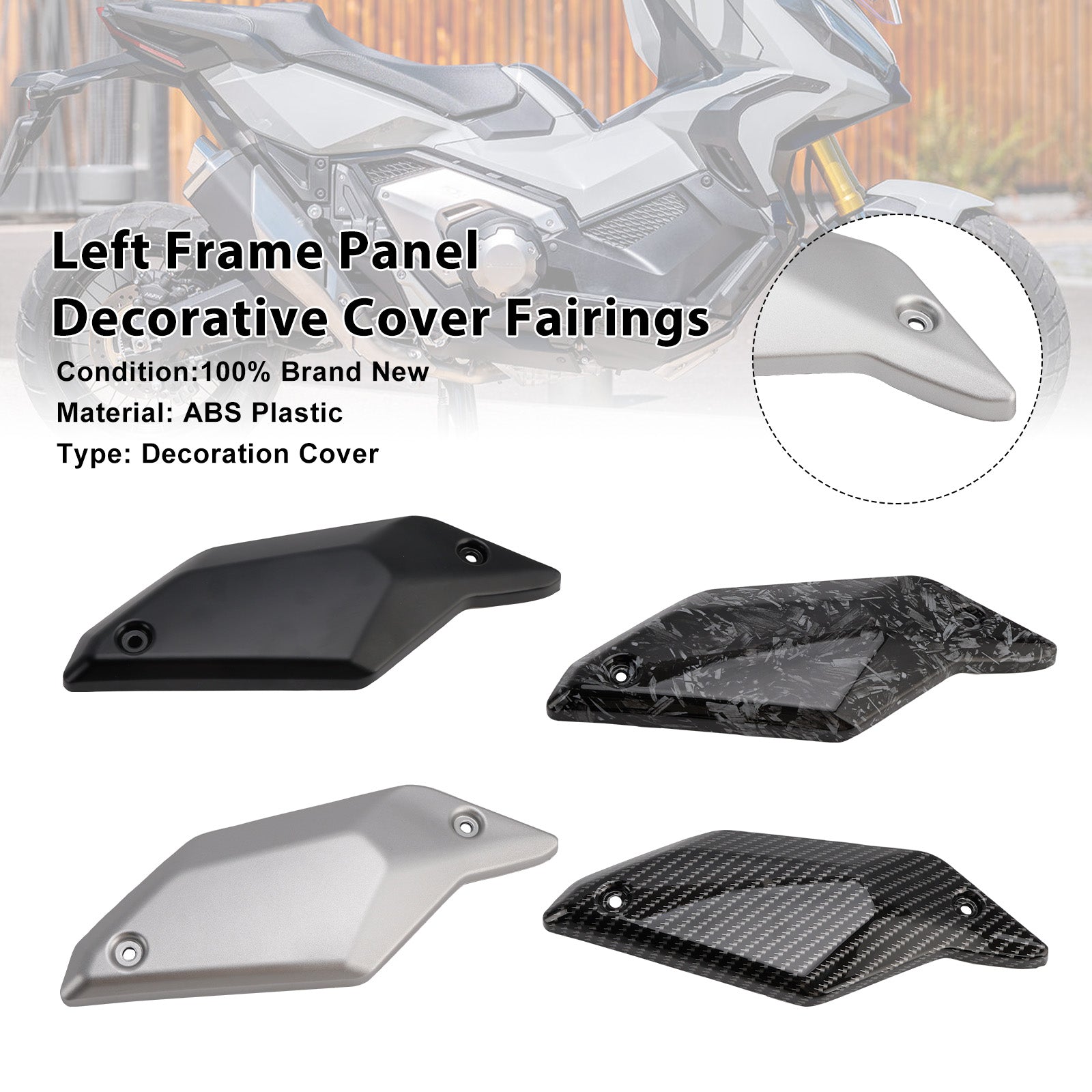 Left Frame Panel Decorative Cover Fairings For Honda X-ADV 750 2021-2025