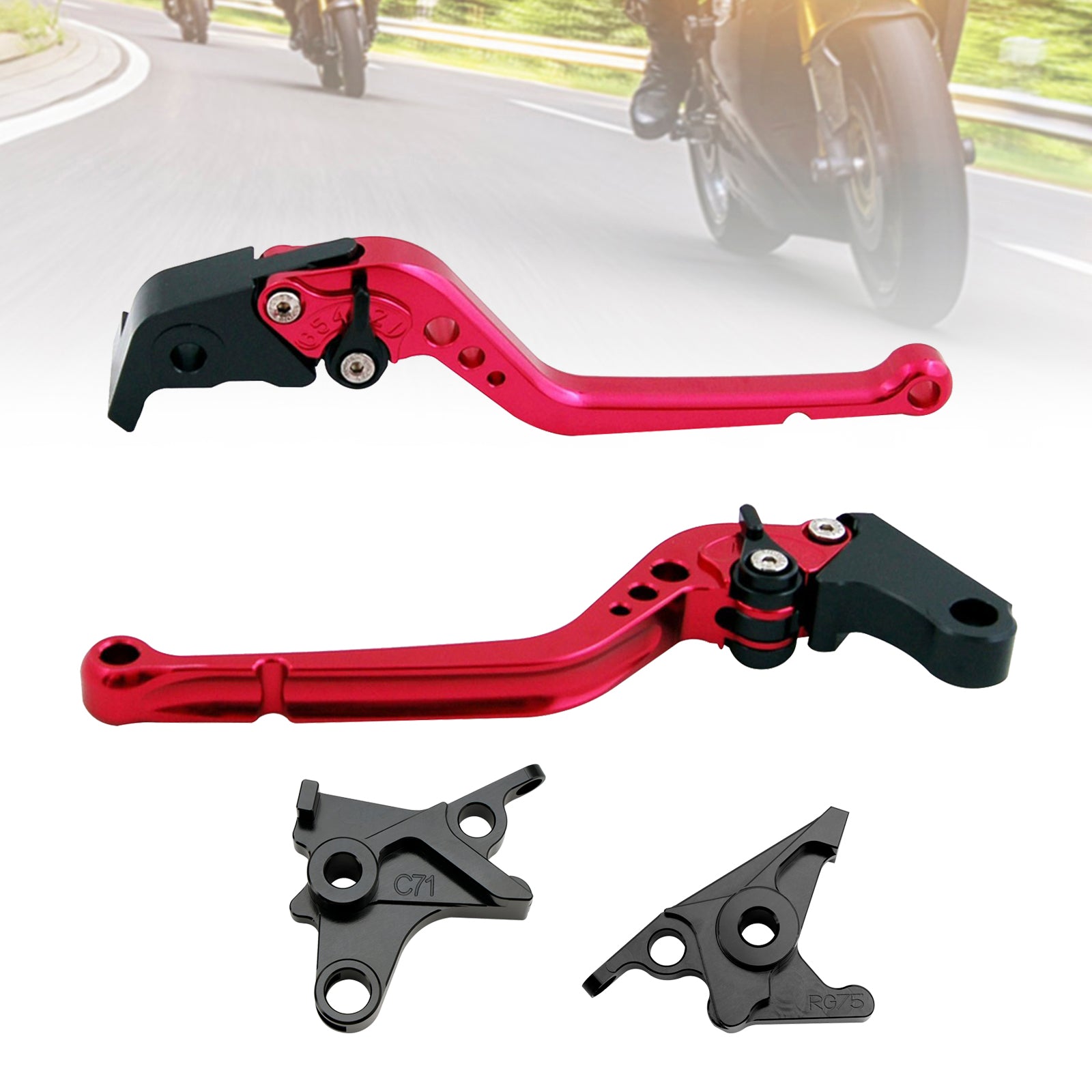 Levier de frein d'embrayage Long adapté à la BMW R NINE T /PURE/RACER 2017 – 2023