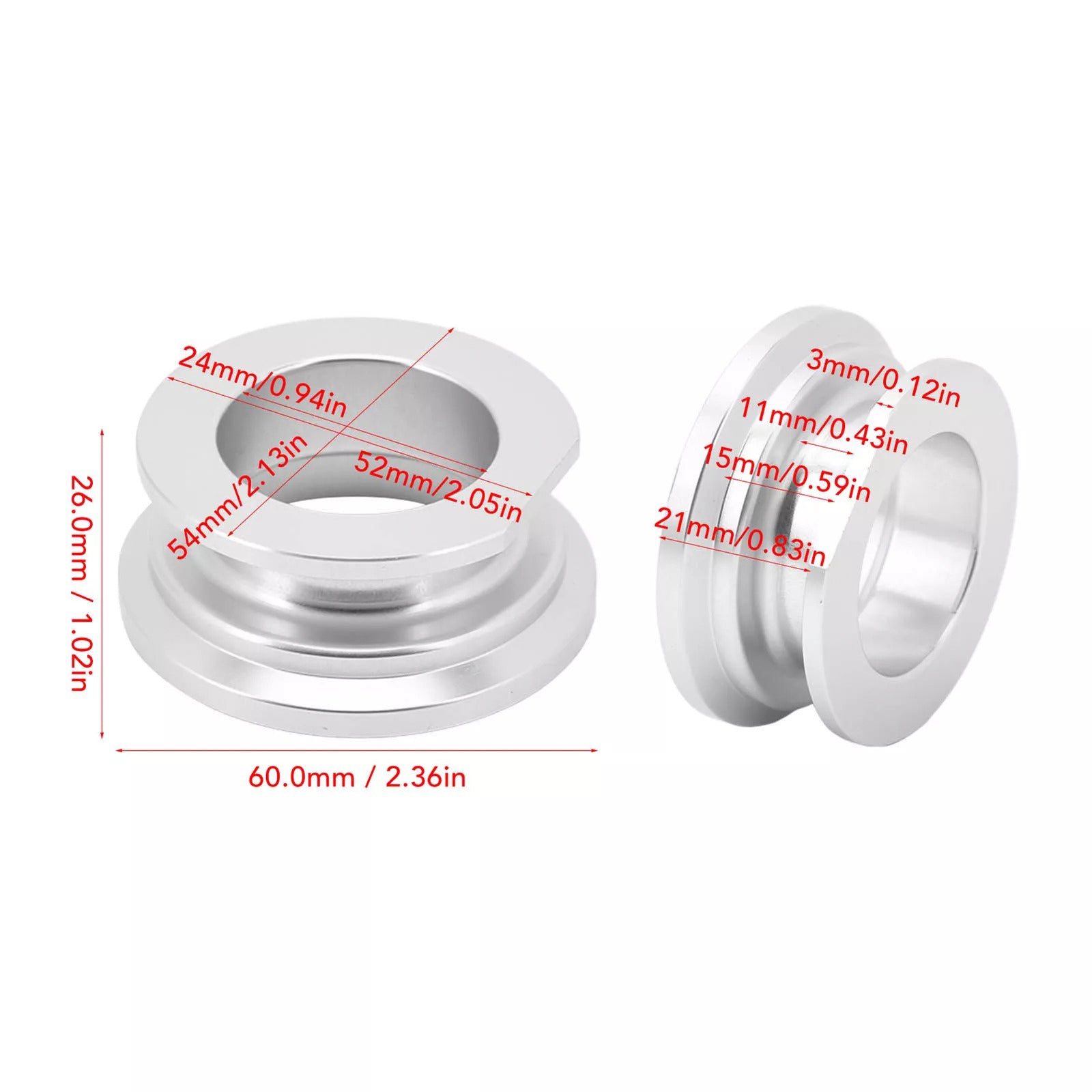 Bride d'adaptateur de Valve de soufflage en aluminium CNC, pour Hks Ssqv à TiAL 50mm BOV