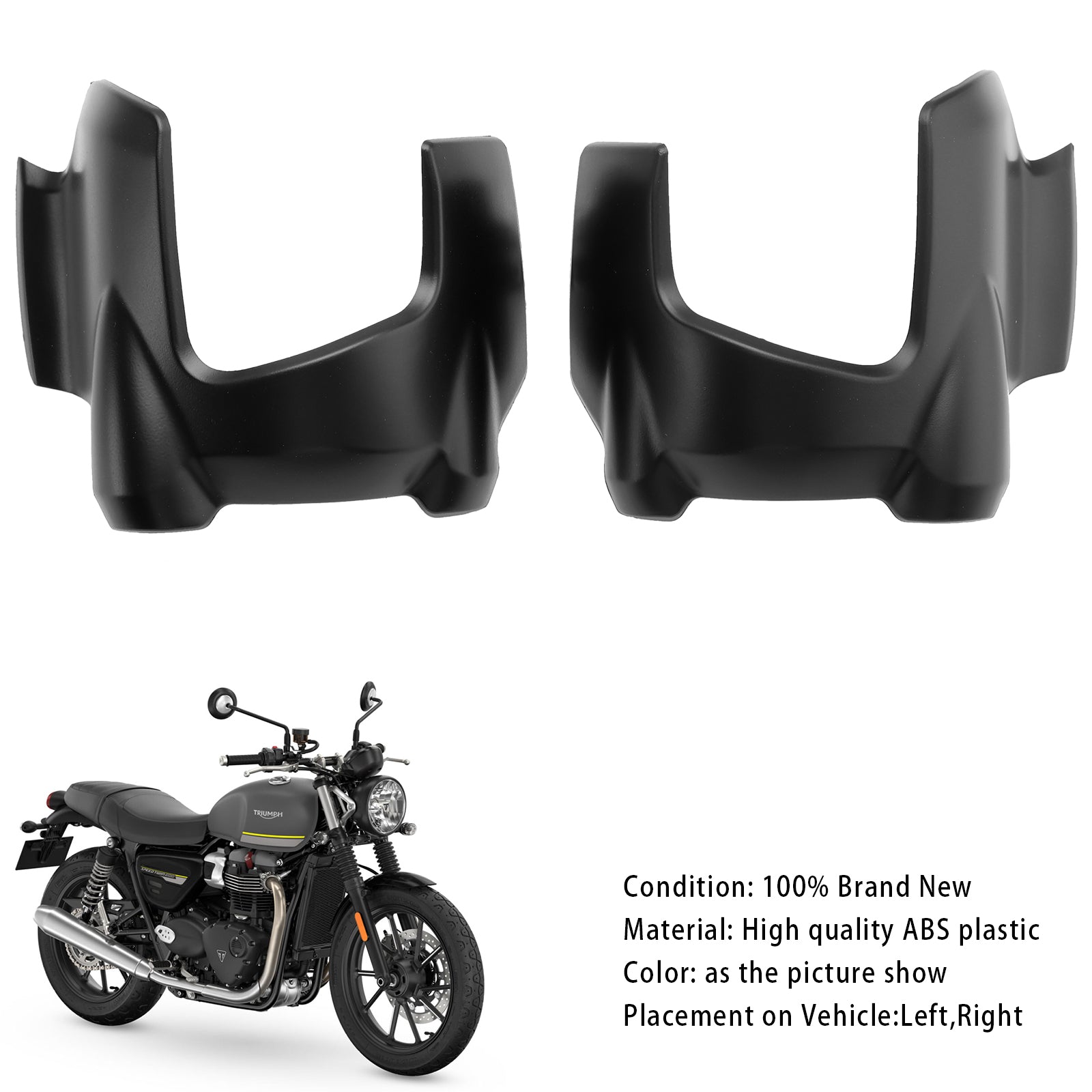 2023-2024 SPEED TWIN 900 TANK SIDELVÄNGDE PANEL FASTING COWL