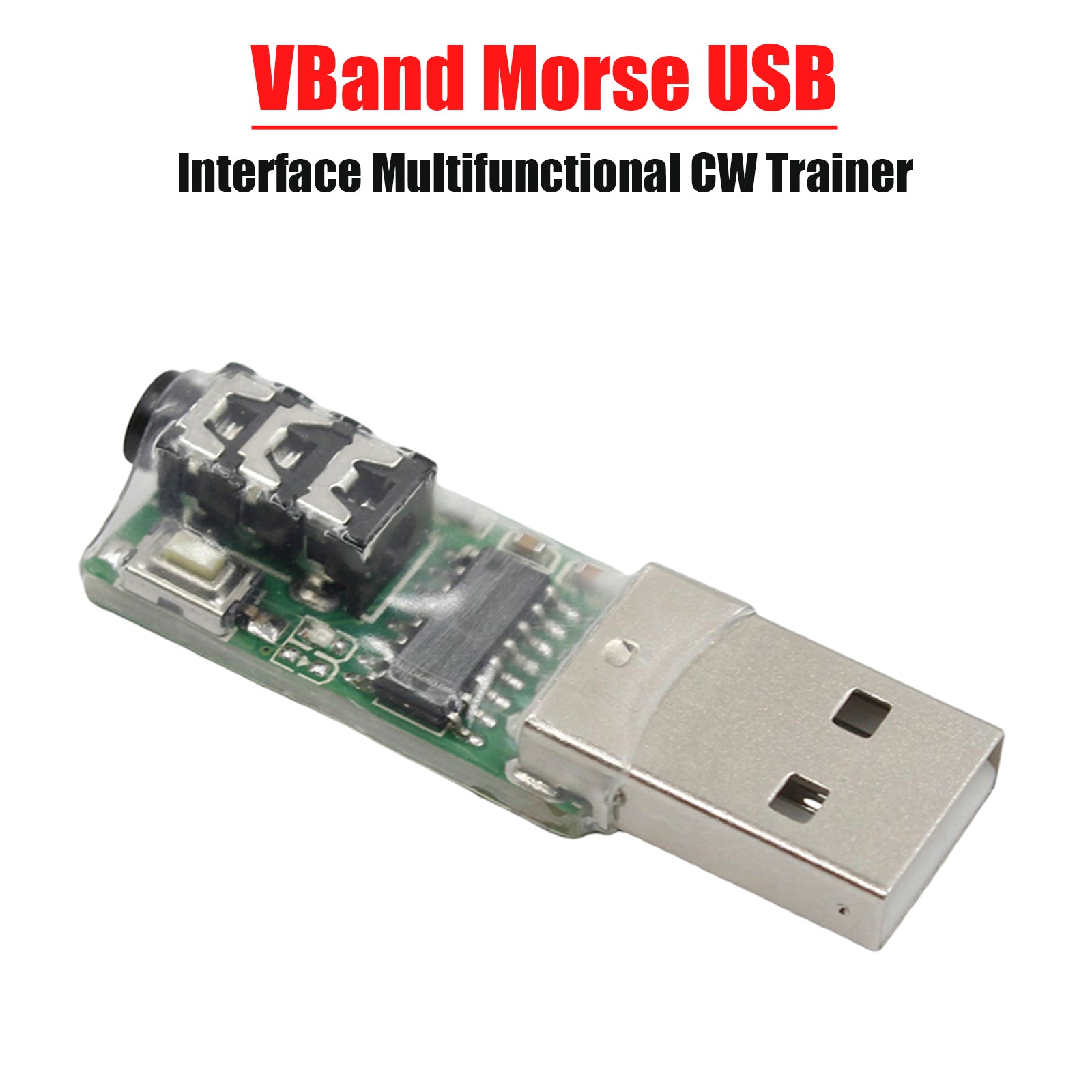 USB-interface Multifunctionele CW Trainer Vband MCode Trainer Sleutelverbinding