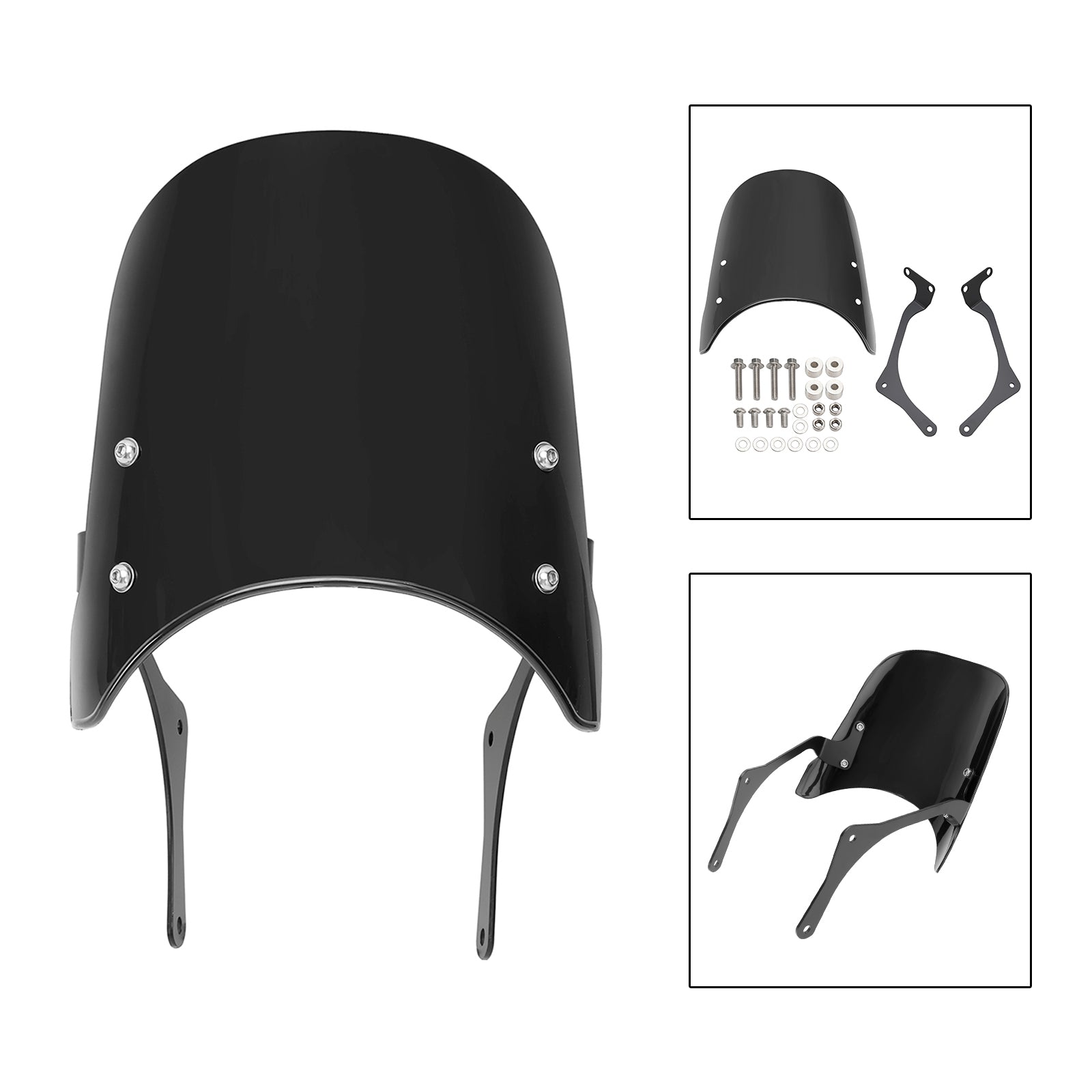 Vindrutan vindruta passar för Honda Trail 125 CT110 CT125 Hunter Cub 2021-2023