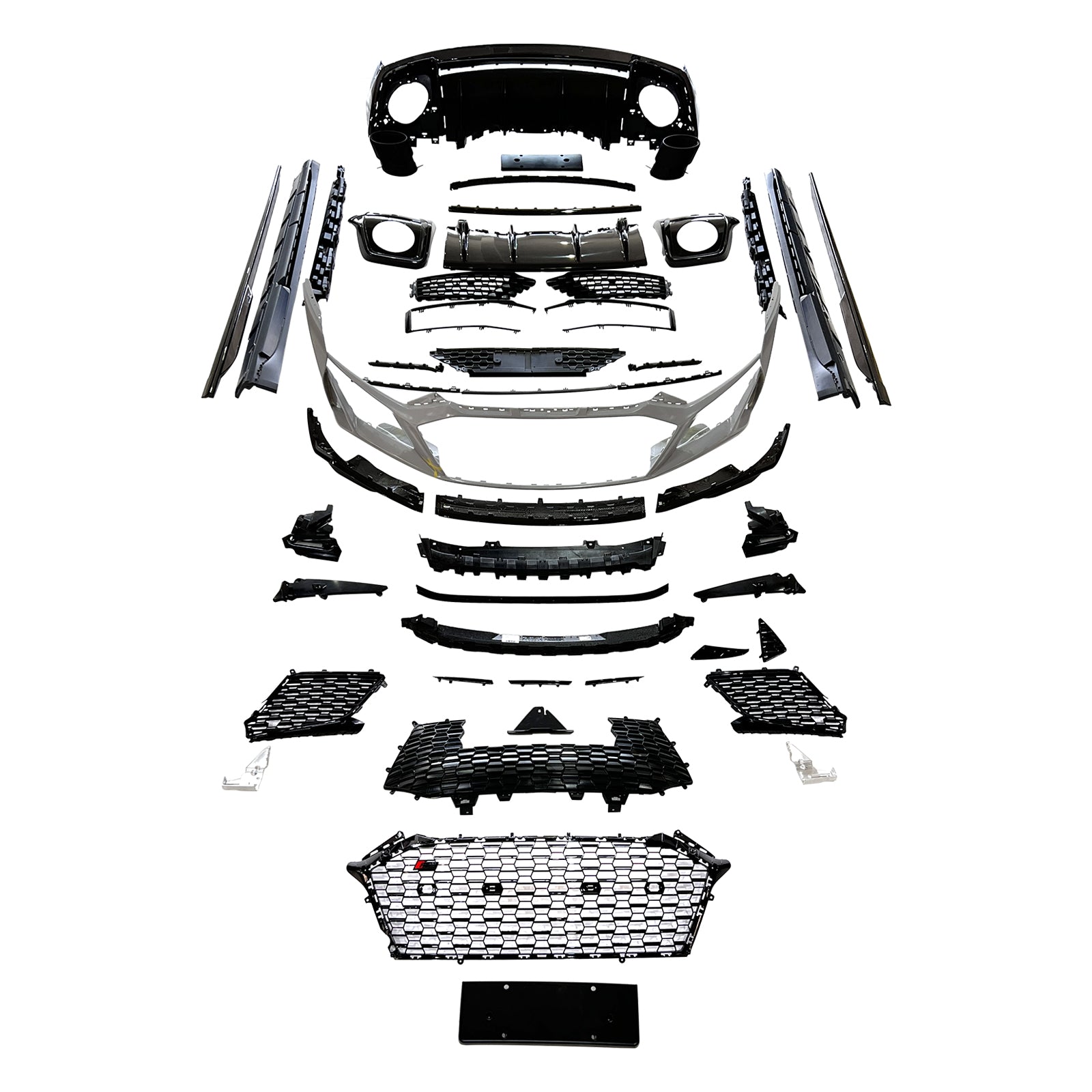 2021-2024 Fit AUDI R8 4S 2016-2020 Upgrade To Carbon Fiber Body Kit Bumper