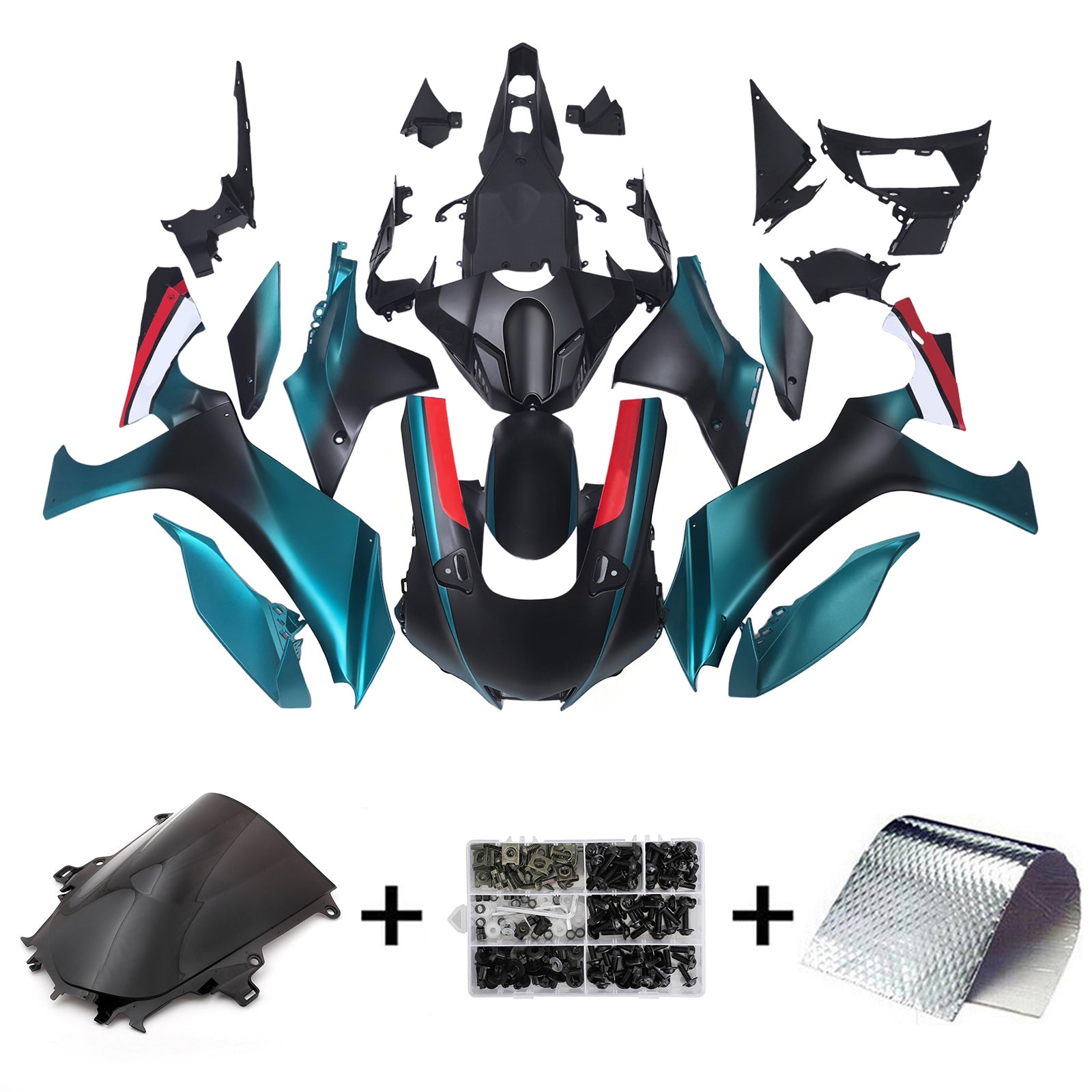 Injection Fairing Kit Bodywork Plastic ABS fit For Yamaha YZF-R1 2020-2025