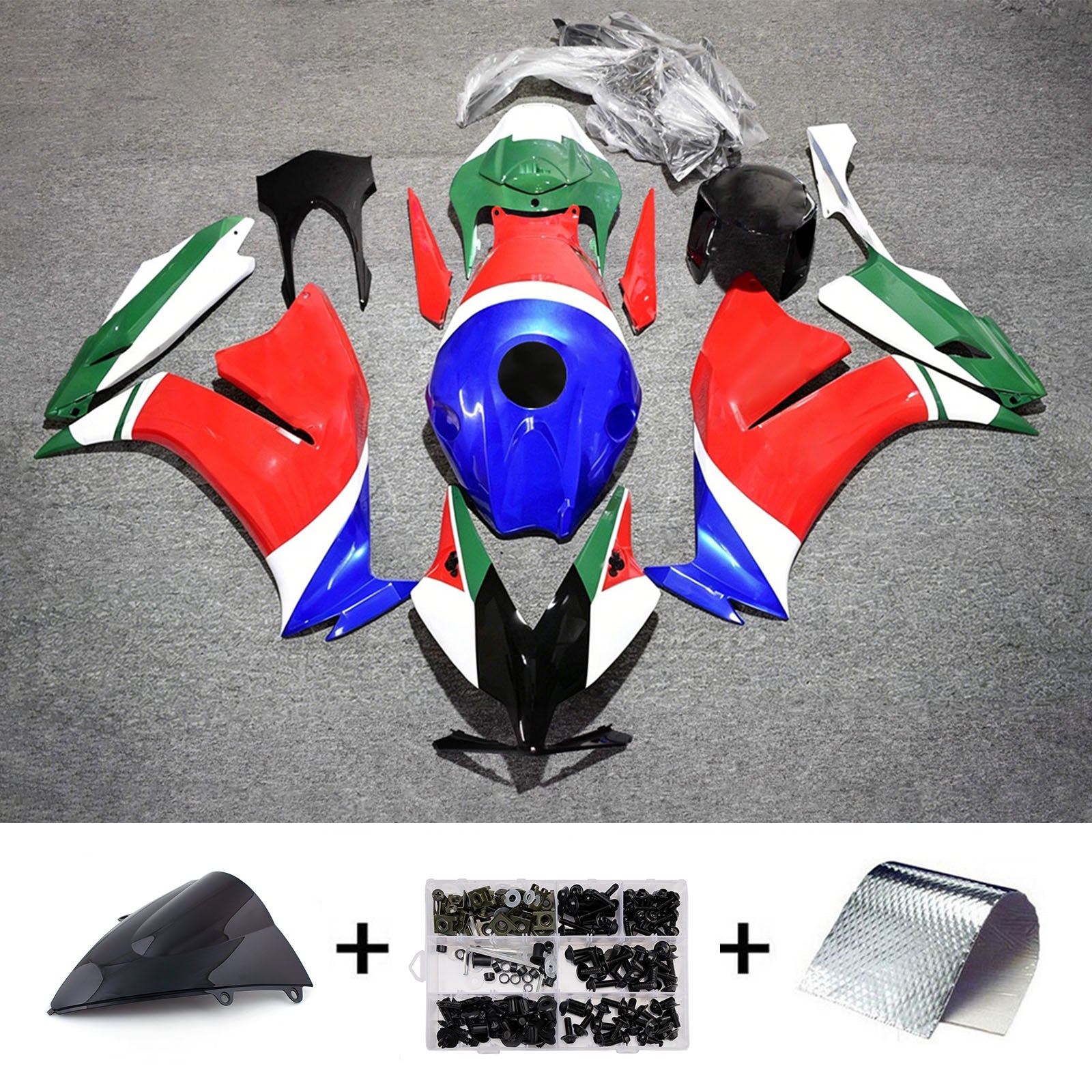 Injection Fairing Kit Bodywork Plastic ABS For Honda CBR1000RR 2012-2016