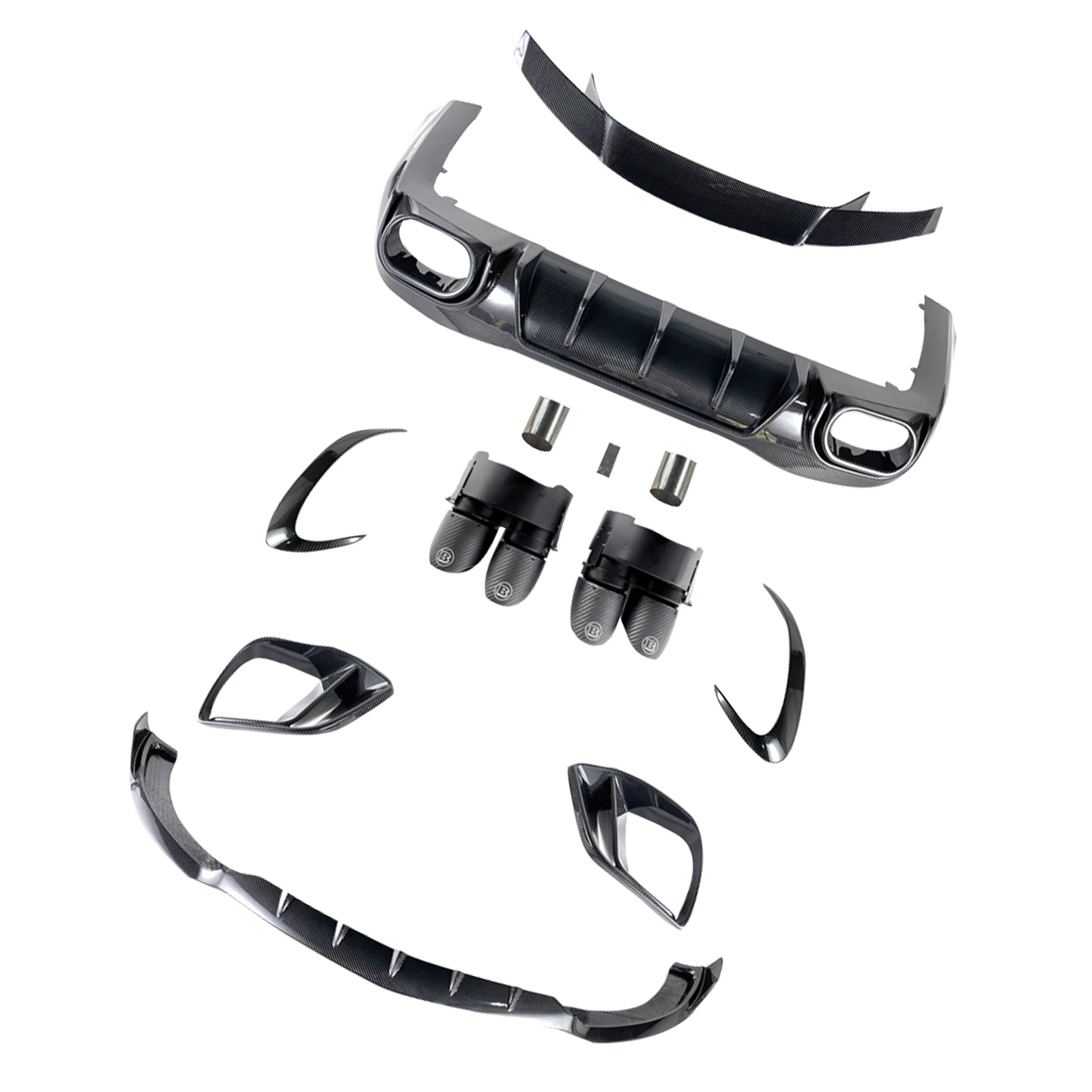 2021-2026 Fit Mercedes Benz AMG GT63 X290 4 DOOR Carbon Fiber Bumper Body Kit
