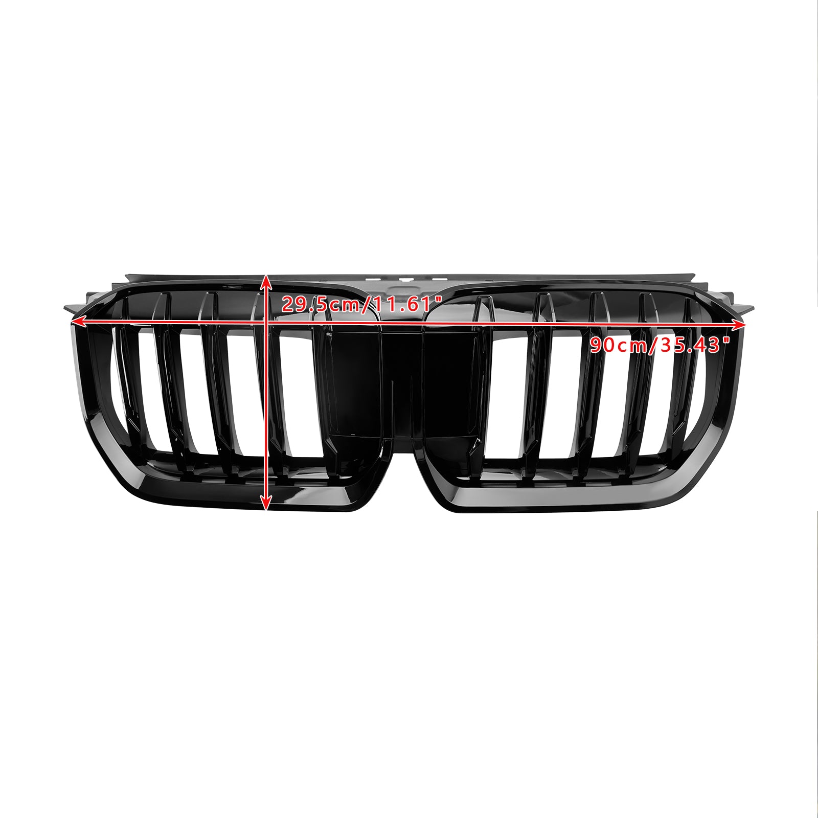 2023-2024 BMW X1 U11 U12 Gloss Black Front Bumper Kidney Grille Grill