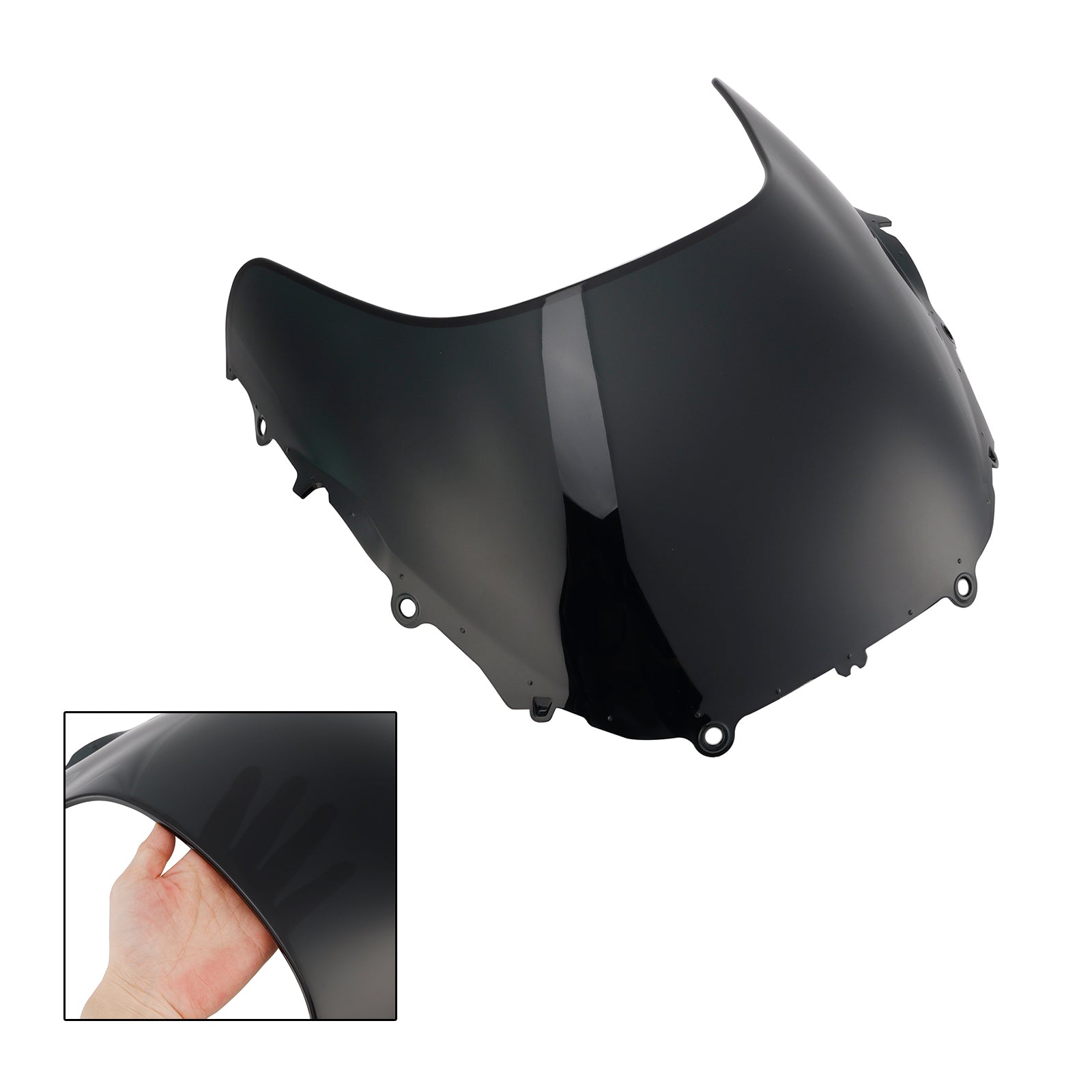 2024-2025 YAMAHA XSR900 GP Voorruit Voorruit + Beugel