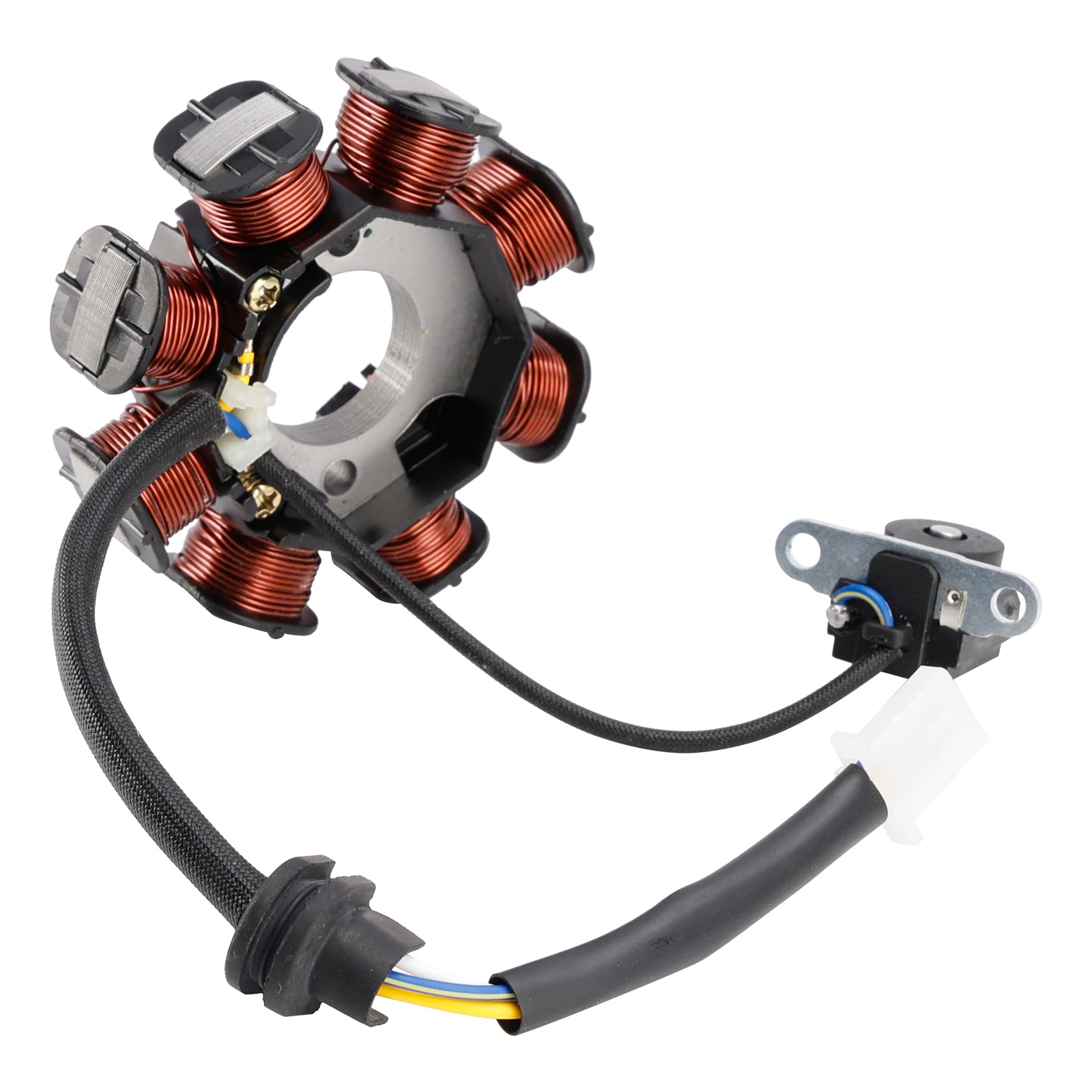 Junta retificadora do regulador do gerador do estator para Kawasaki KL110 KSR110 2003-2008