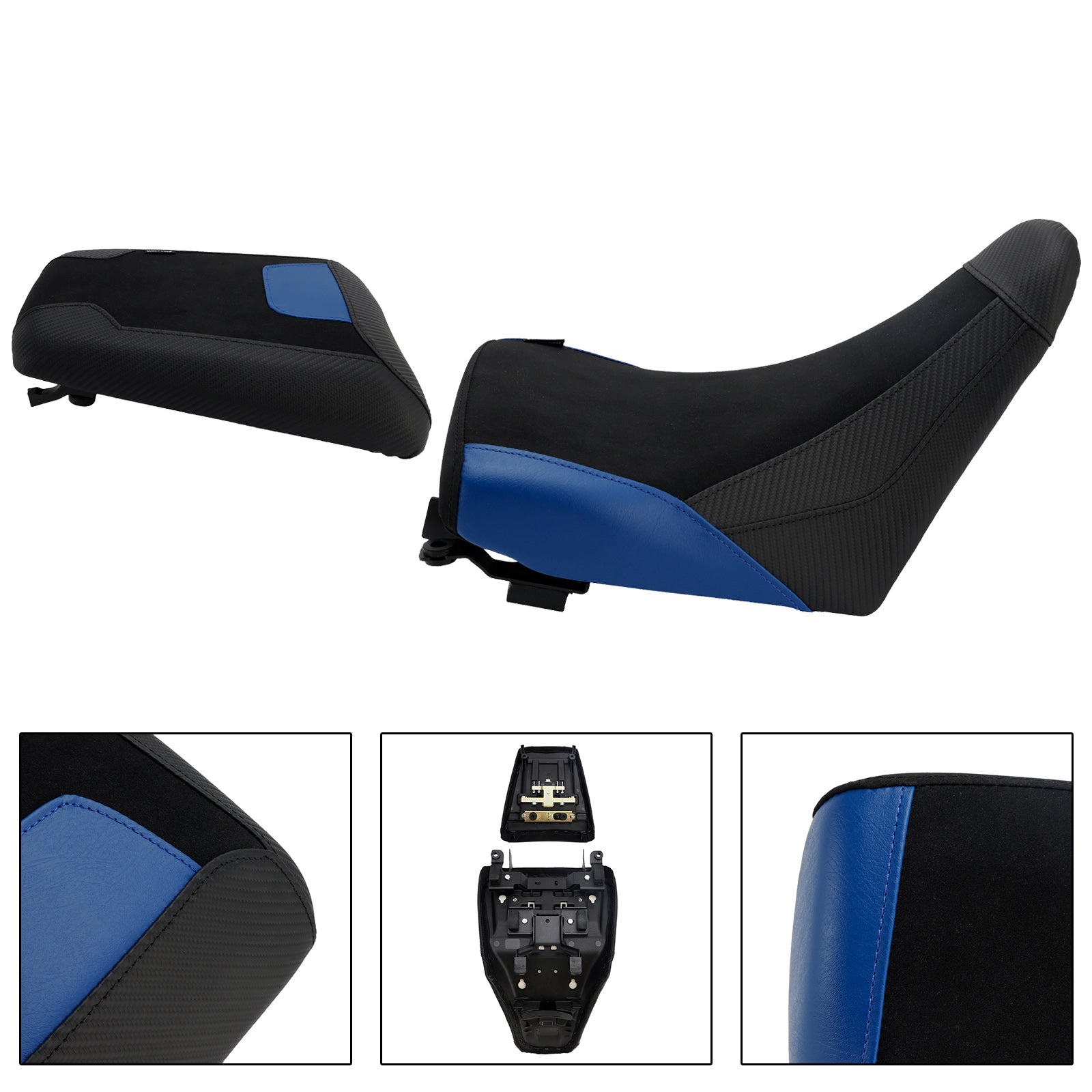Front&Rear Raider Passenger Cushion Kit For Suzuki V-Strom Dl1050 23-25
