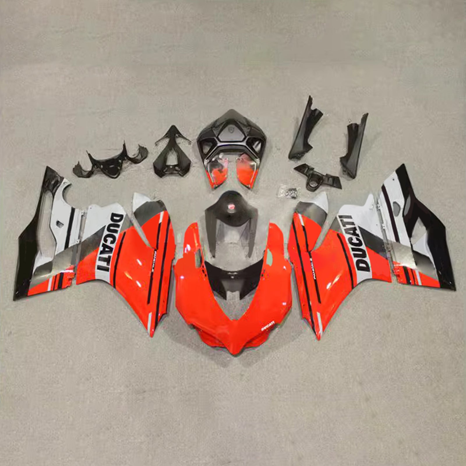 2012-2015 Ducati 1199 Injeksjon Fairing Kit Bodywork Plast Abs