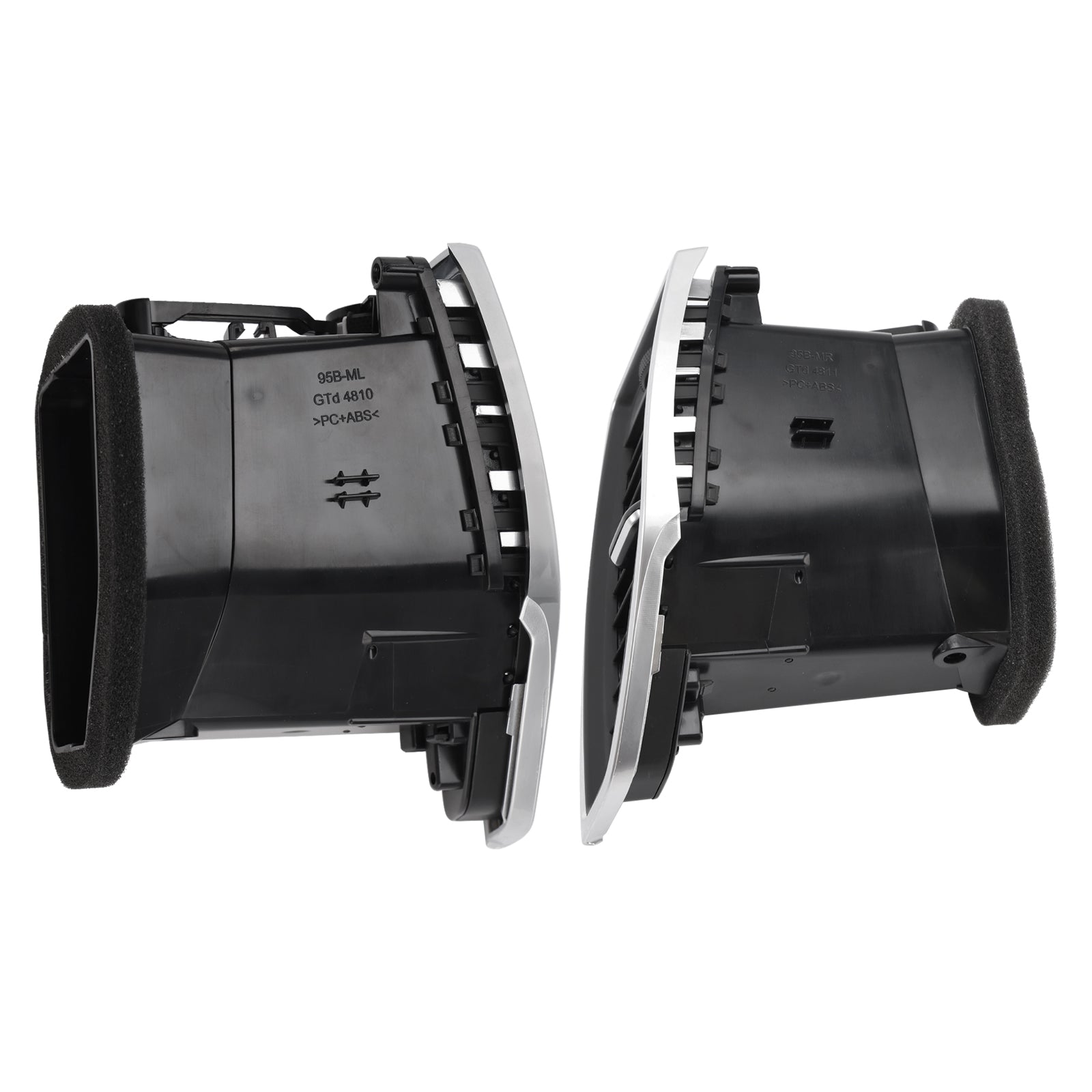 Front Left+Right Middle AC Vent Grille 95B819201 For Porsche Macan 2017-2017