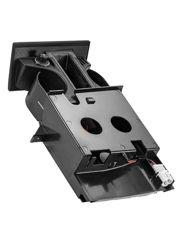 VW Transporter T5 Black Premium Cup Holder 7H285860171N 7H285860130T