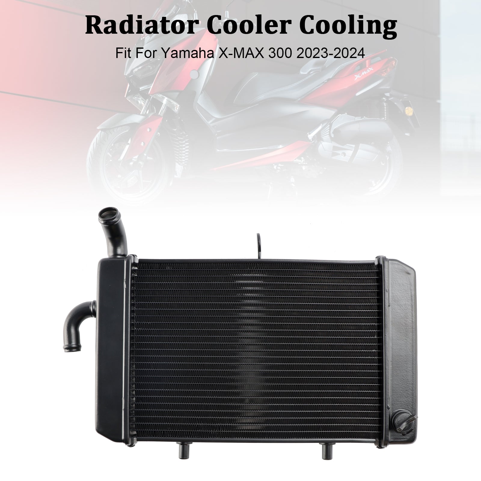 2023-2024 Yamaha X-Max 300 Xmax Radiator kjølemotor kjøler