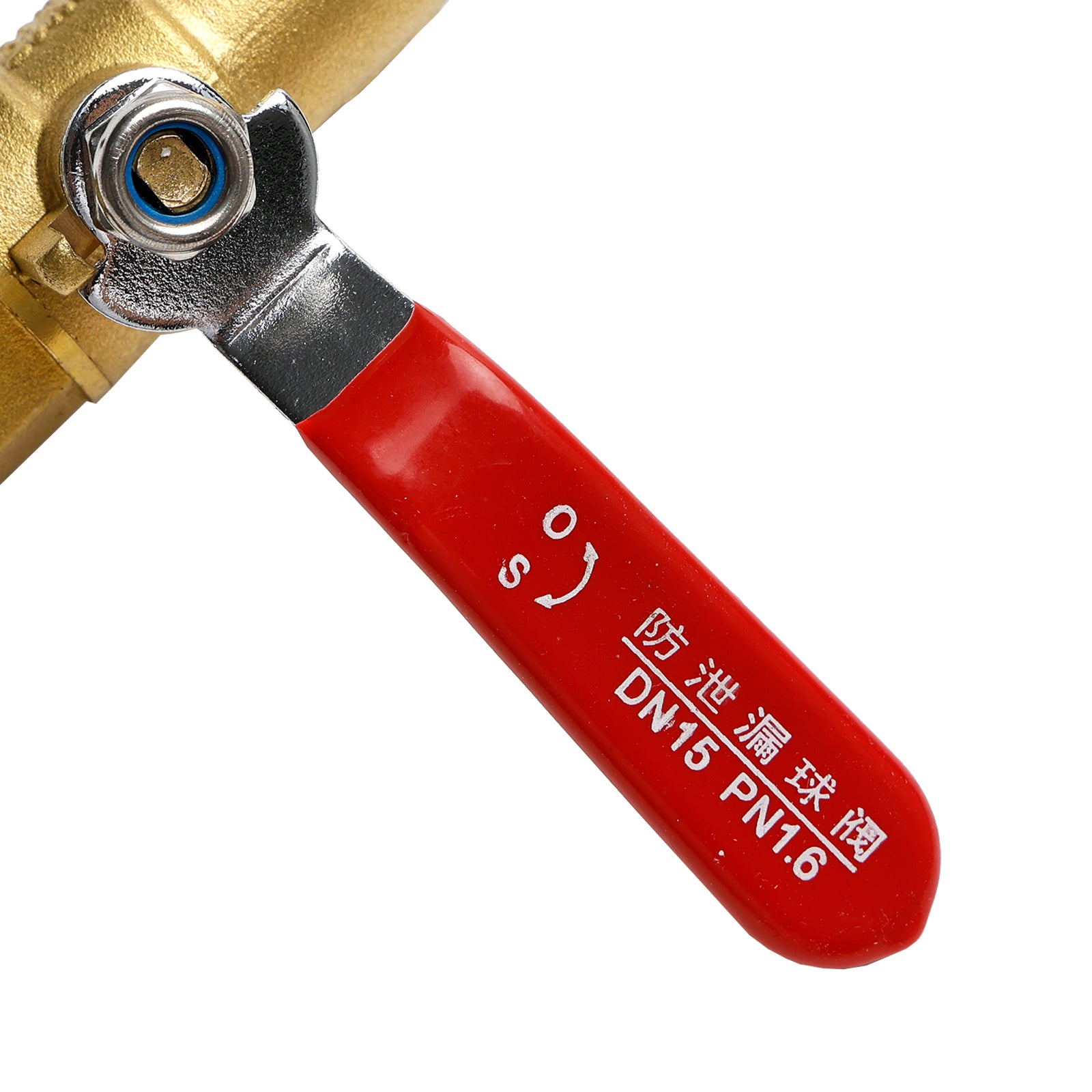 1/2" Válvula de bola con filtro colador tipo Y de latón BSP con rosca hembra igual