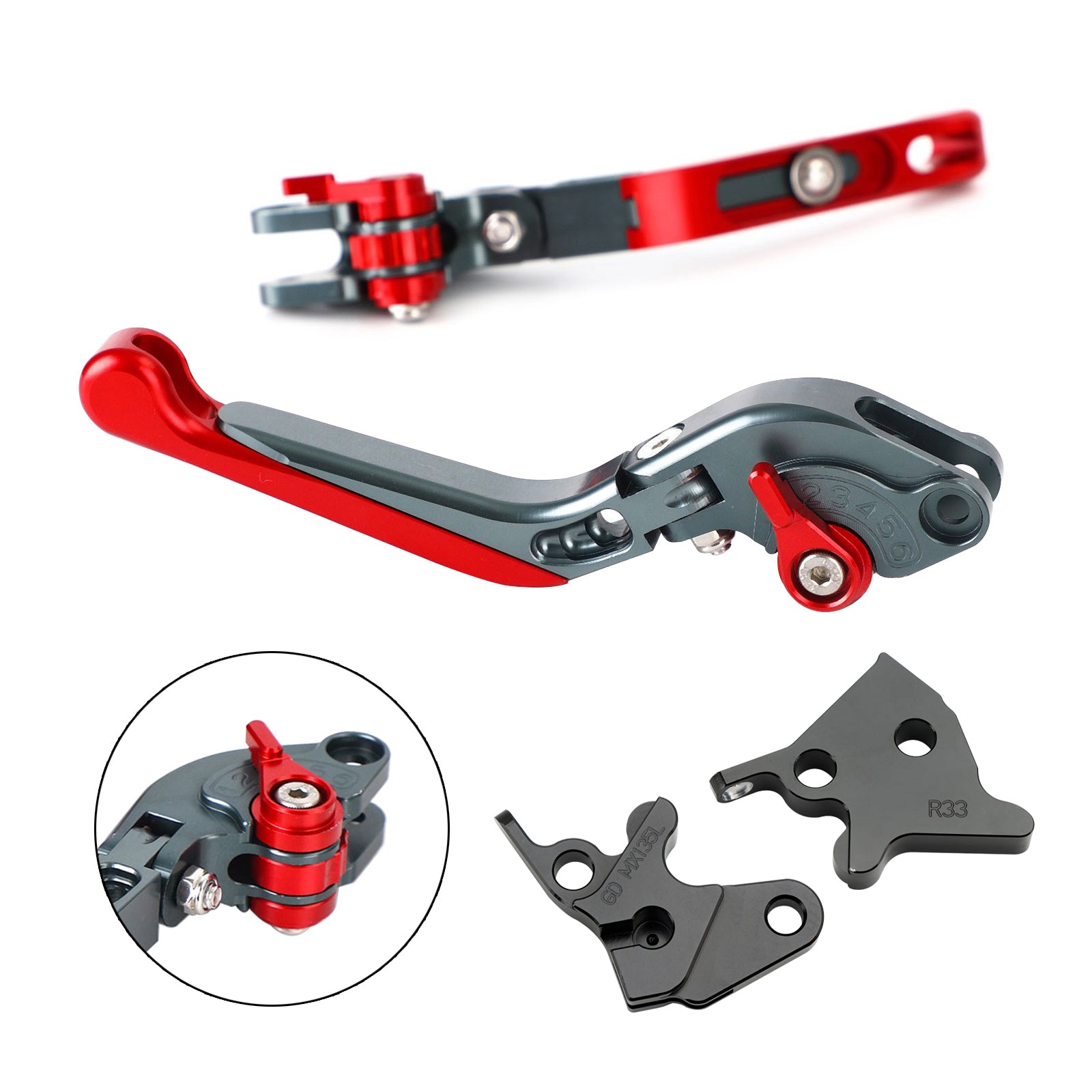 2005-2014 YAMAHA YBR125 Adjustable Clutch Brake Lever