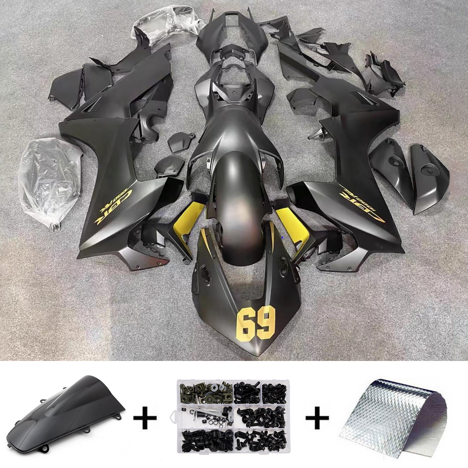 Injection Fairing Kit Bodywork Plastic ABS For Honda CBR1000RR 2017-2025