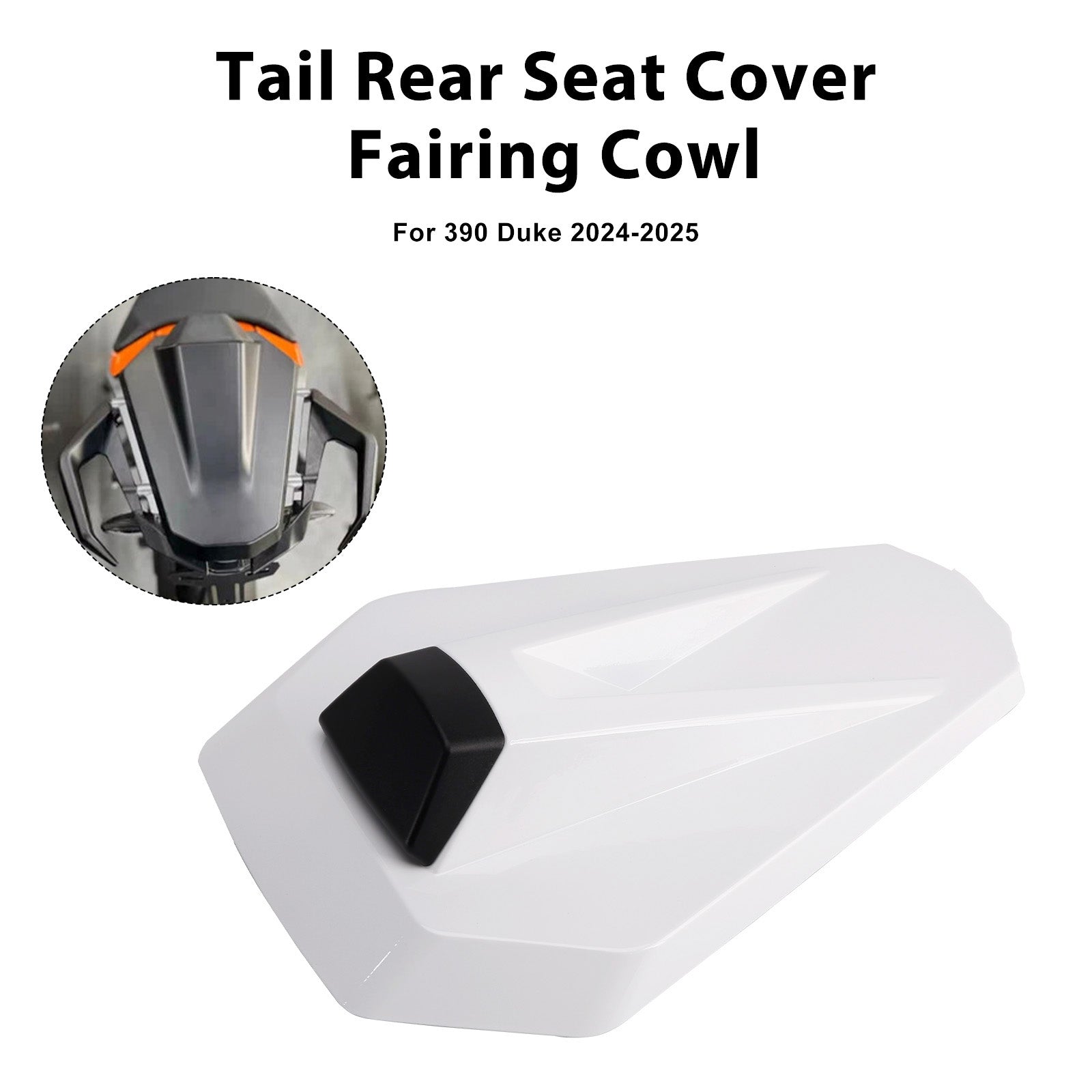 2024-2025 390 Duke Tail Rear Seat Cover Fairing Cowl