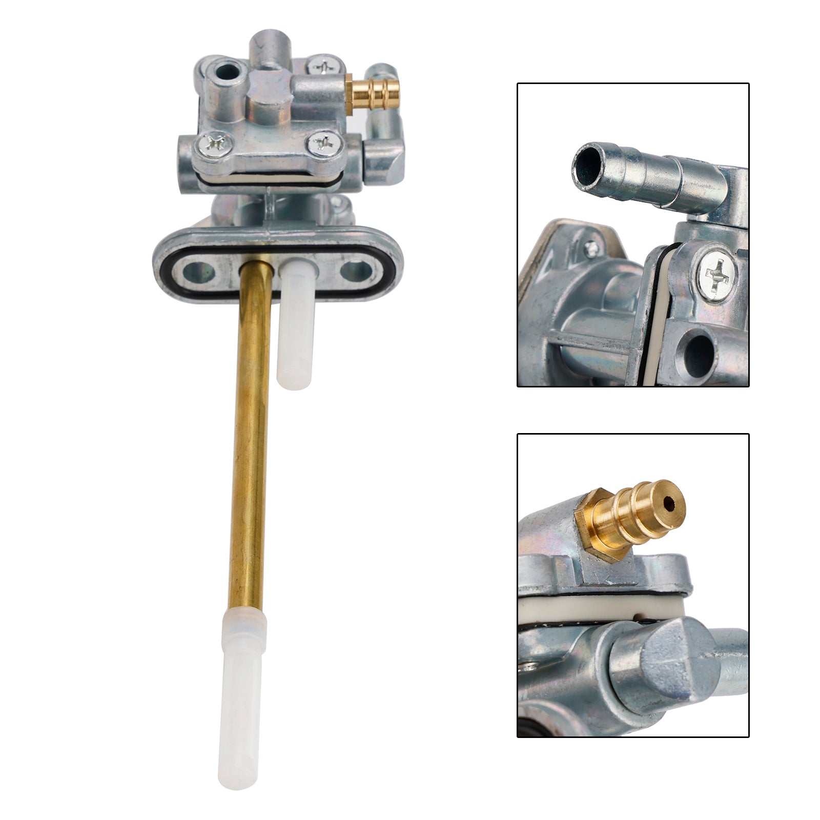 Gas Tank Fuel Cock Valve Petcock fit for Kawasaki KL500 87-1990 KL650 1987-2007