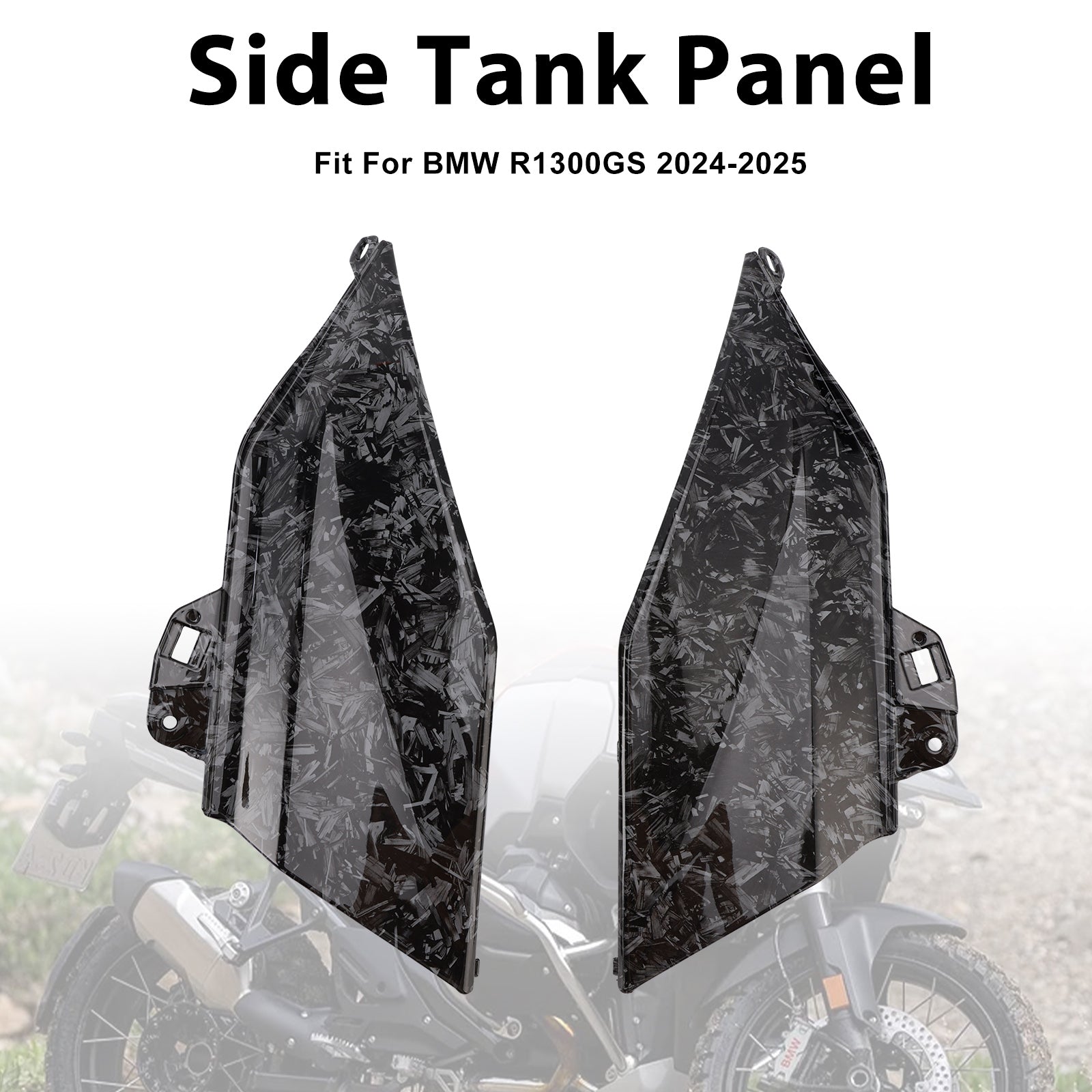 Capot de carénage du panneau central du réservoir d'essence latéral BMW R1300GS 2024-2025