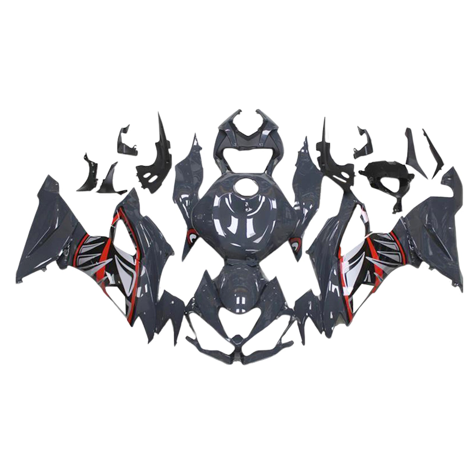 2019-2023 KAWASAKI ZX6R Injektion Fairing Kit Bodywork Plastic ABS