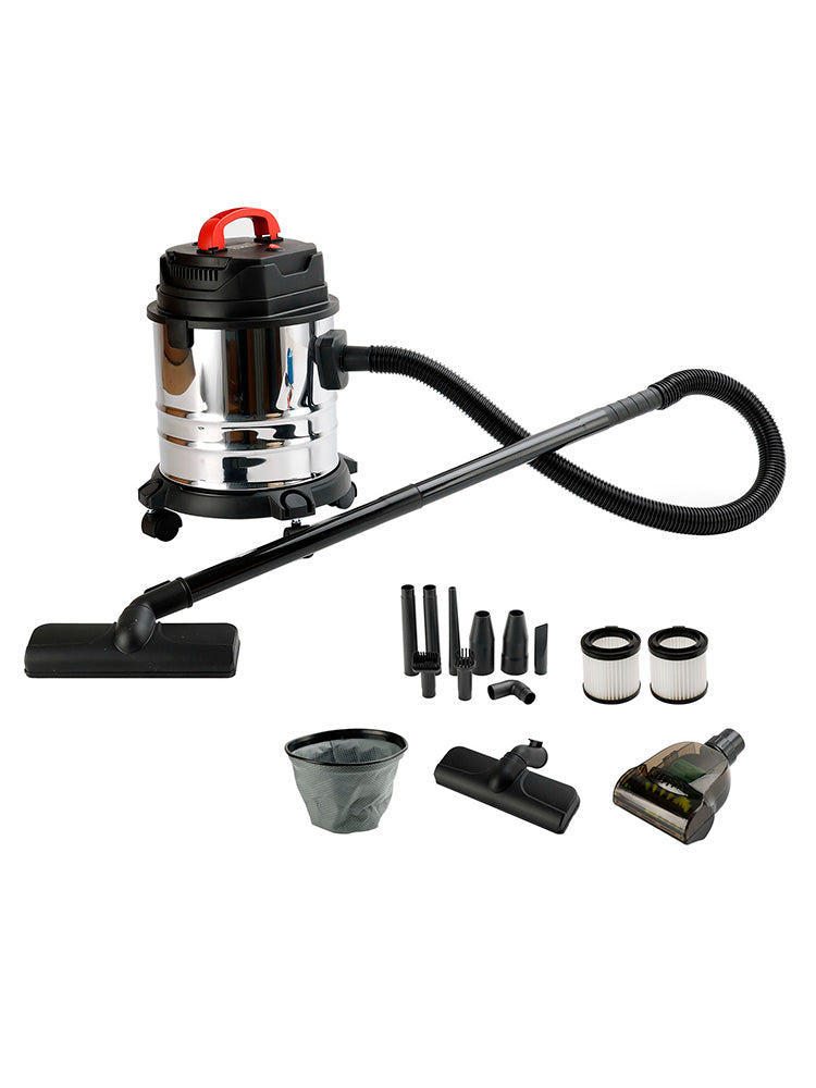 5 gallon stål rustfritt våt/tørrbeholder vac shop støvsuger 1800w