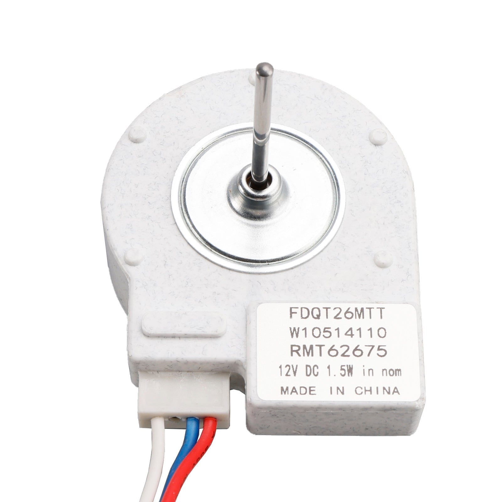 WPW10514110 W10514110 Motor do ventilador do evaporador do refrigerador para Kenmore W10466226