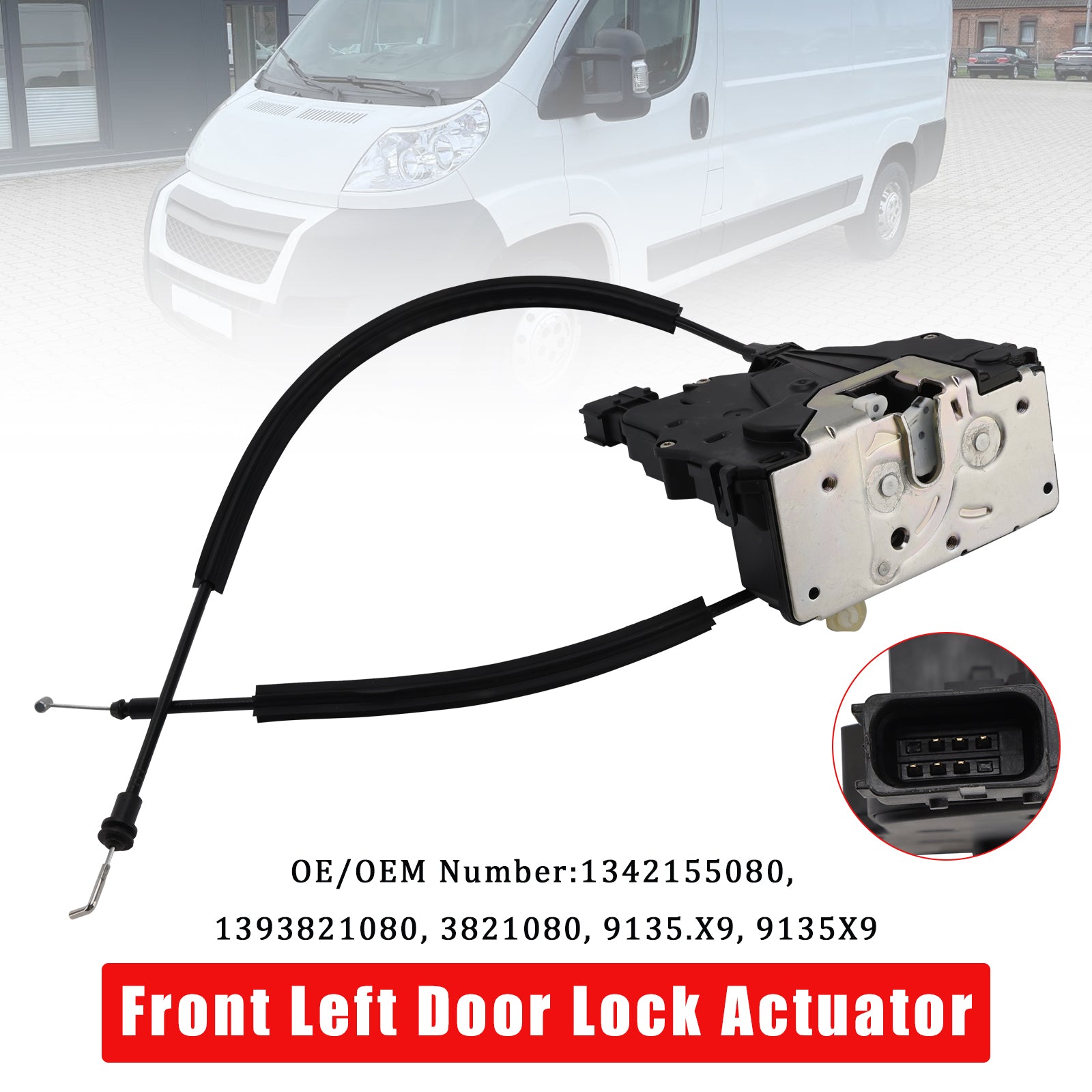 Front Left Door Lock For Fiat Ducato Citro?n Jumper Peugeot Boxer 2006-