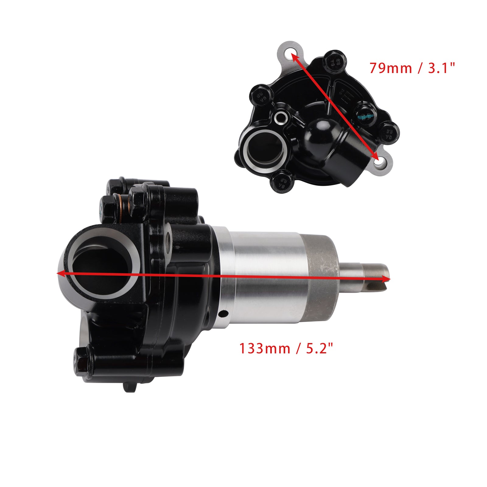 Pompe à eau pour Kawasaki EX250 Ninja 250 1986-2012 ZZR250 1990-2007 49044-1086