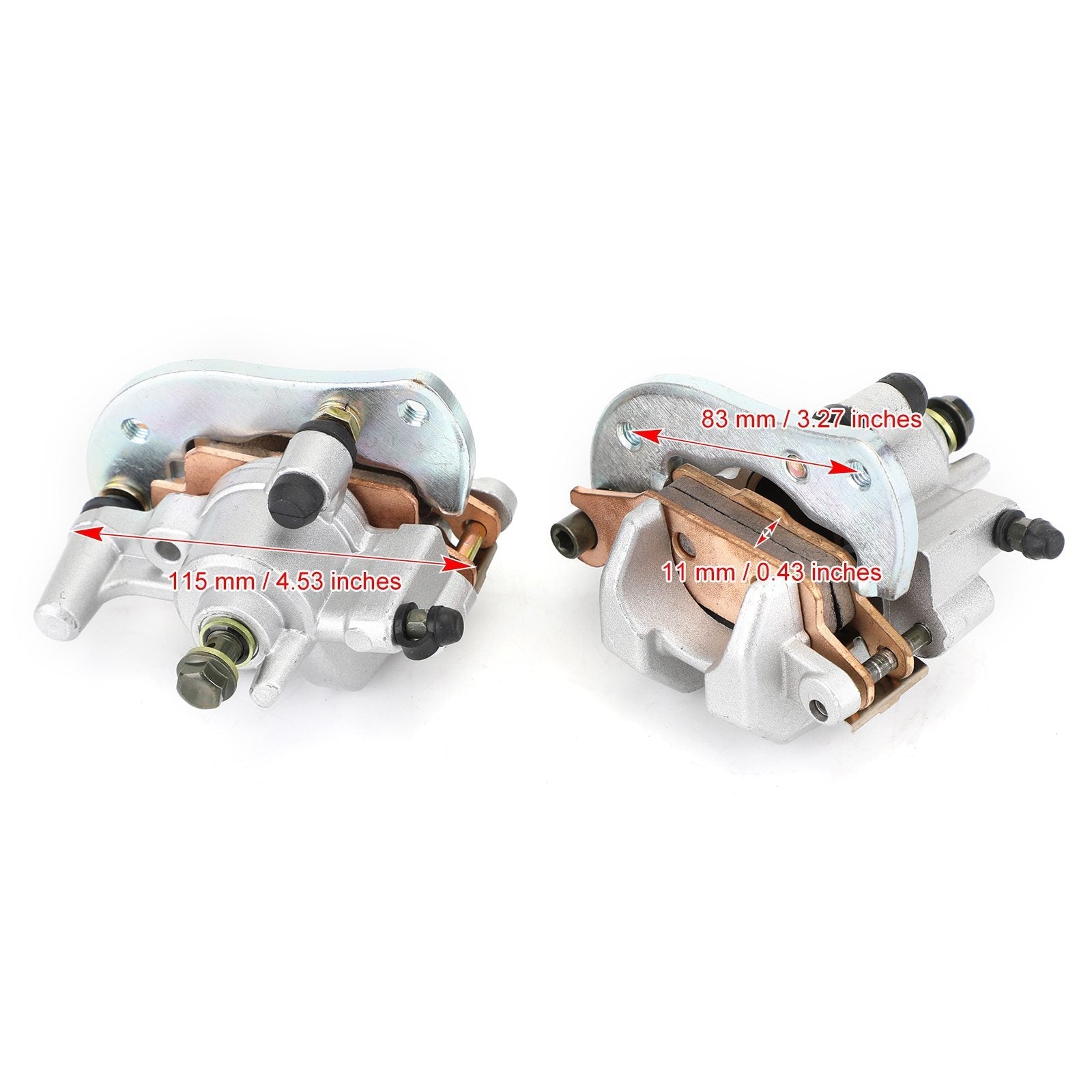 2009-2015 Yamaha YFM550 Grizzly 550 Zadný brzdový strmeň 3B4-2580U-00