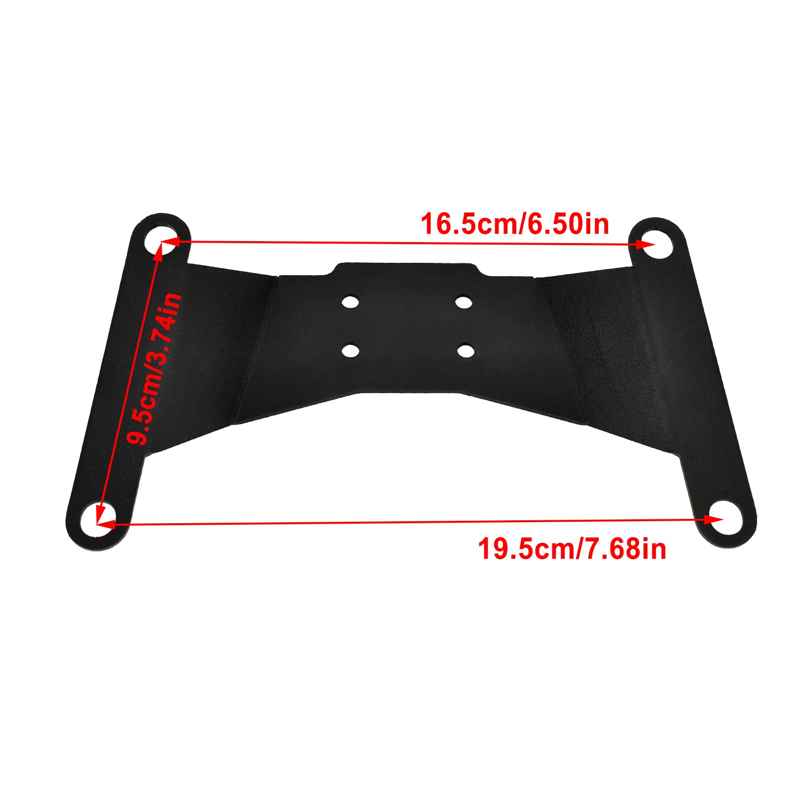 Support de support de plaque d'immatriculation adapté pour HONDA CB650R CBR650R 2019-2020