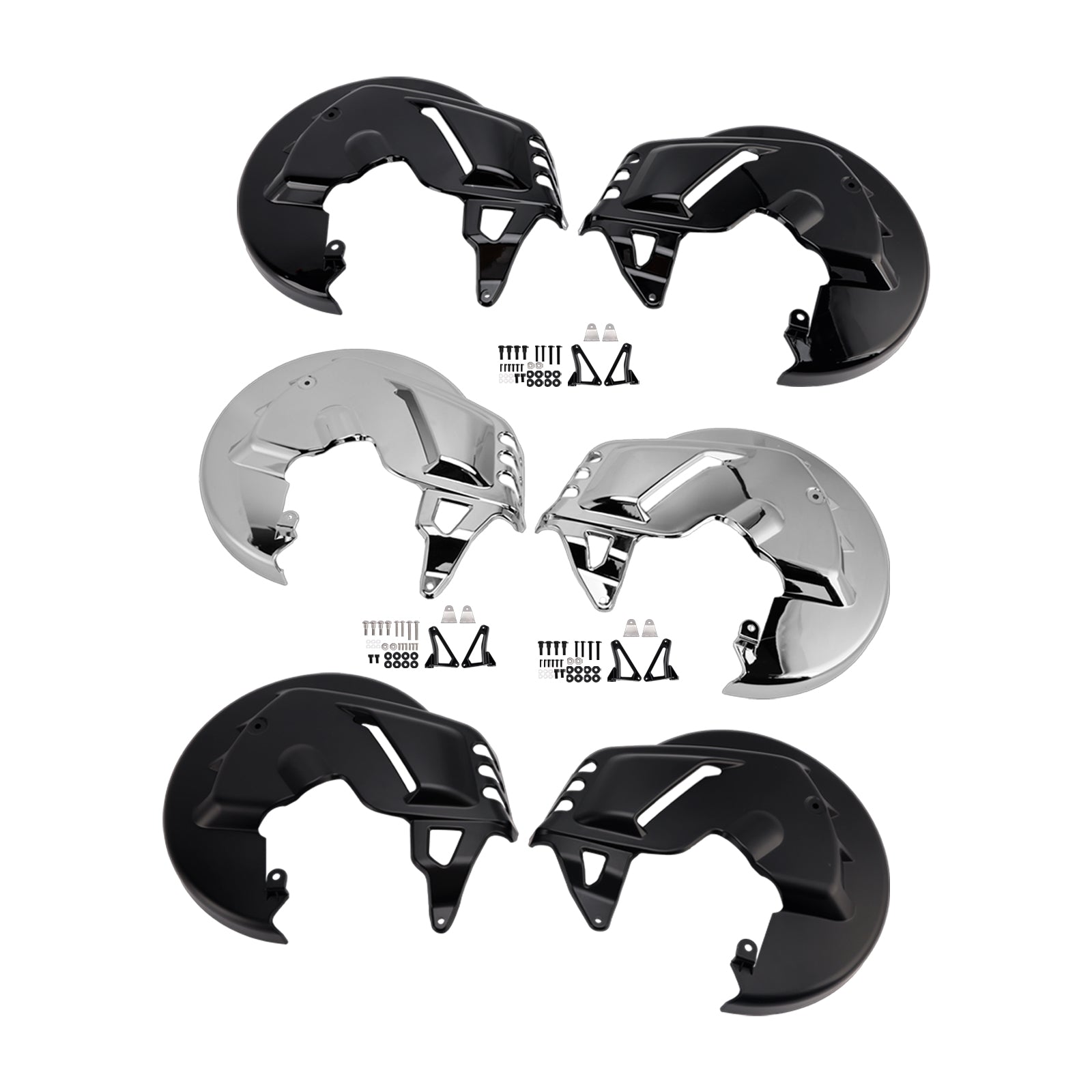 Front Brake Disc Rotor Covers For Honda Goldwing GL1800 F6B 01-15