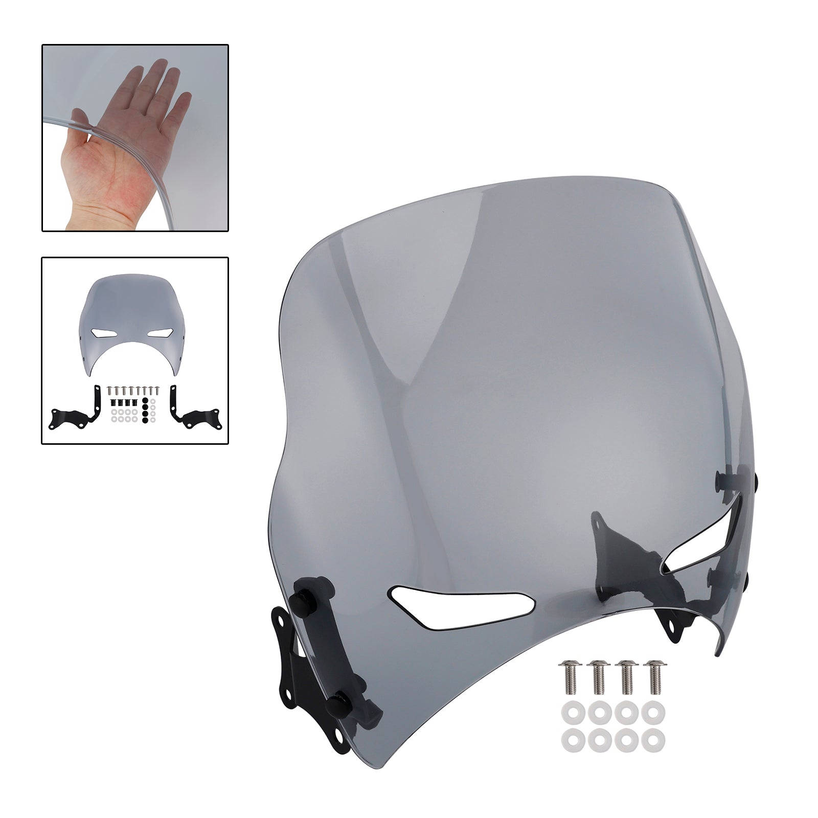 Windshield WindScreen fit for HONDA CB400 SUPER FOUR 19-22 CB1300 SUPER FOUR 25