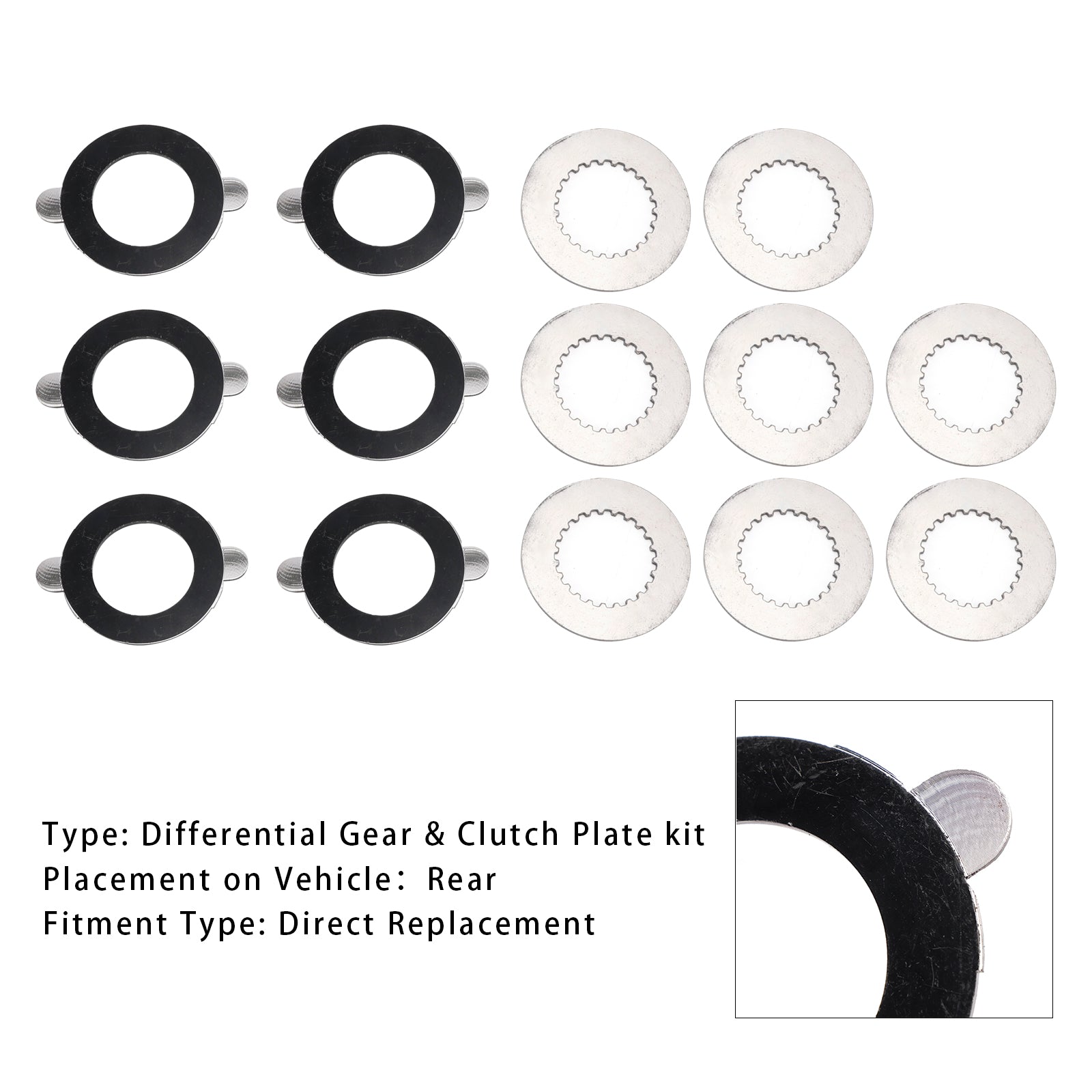 Kit d'embrayage Posi de 8,8 pouces F8.8CPK pour Ford