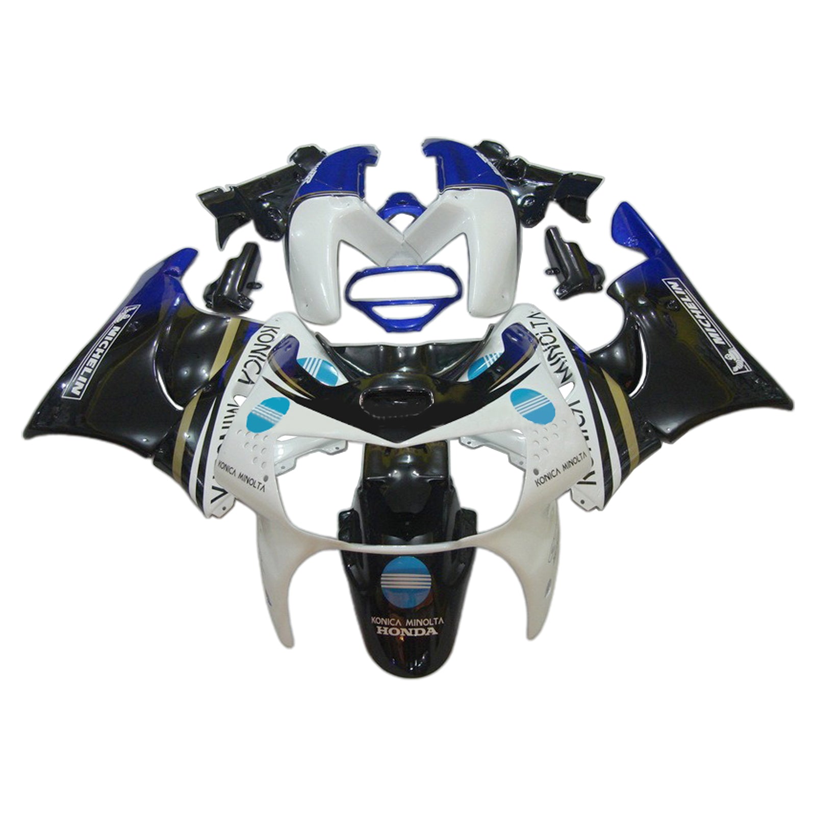 1998-1999 Honda CBR900RR 919 Injeksjon Fairing Kit Bodywork Plastic ABS