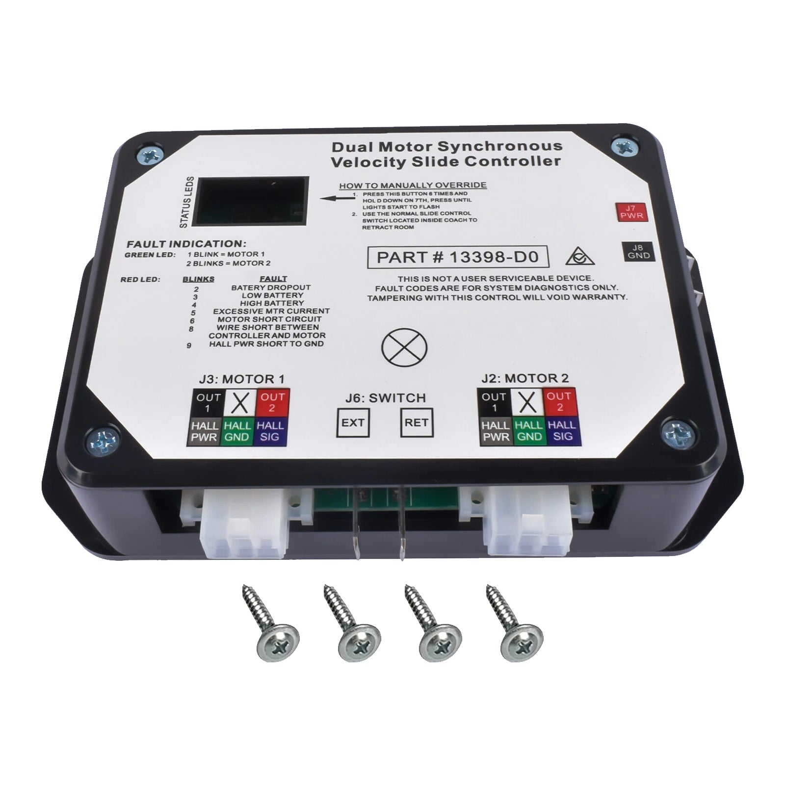 13398-D0 Dual Motor Synchronous Velocity Slide Controller For Lippert V-Sync II