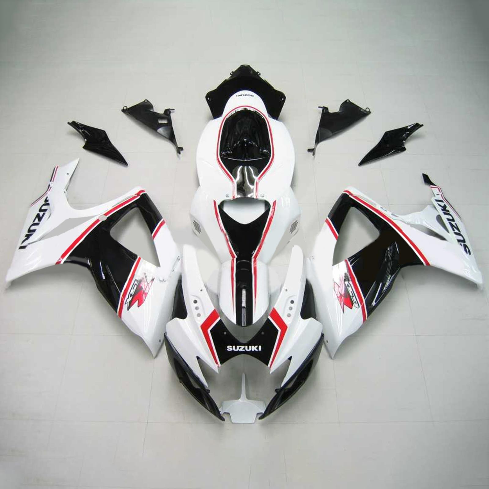 2006-2007 Suzuki GSXR 600/750 K6 Kit de carénage injectable Amotopart Bodywork Plastic Abs # 172