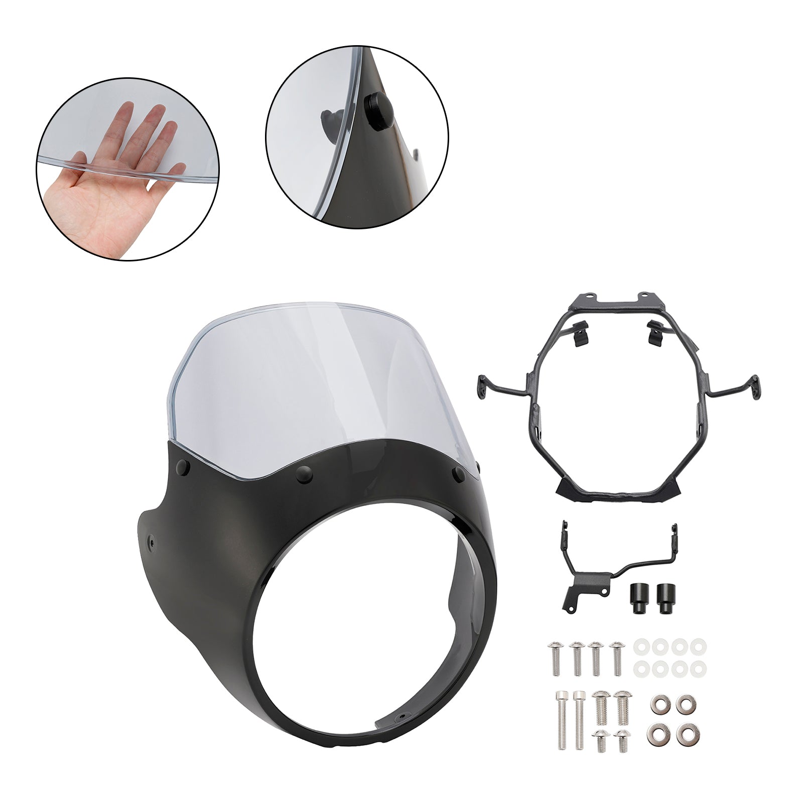 2023-2024 Honda GB350 GB350S vindrutan vindruta strålkastare