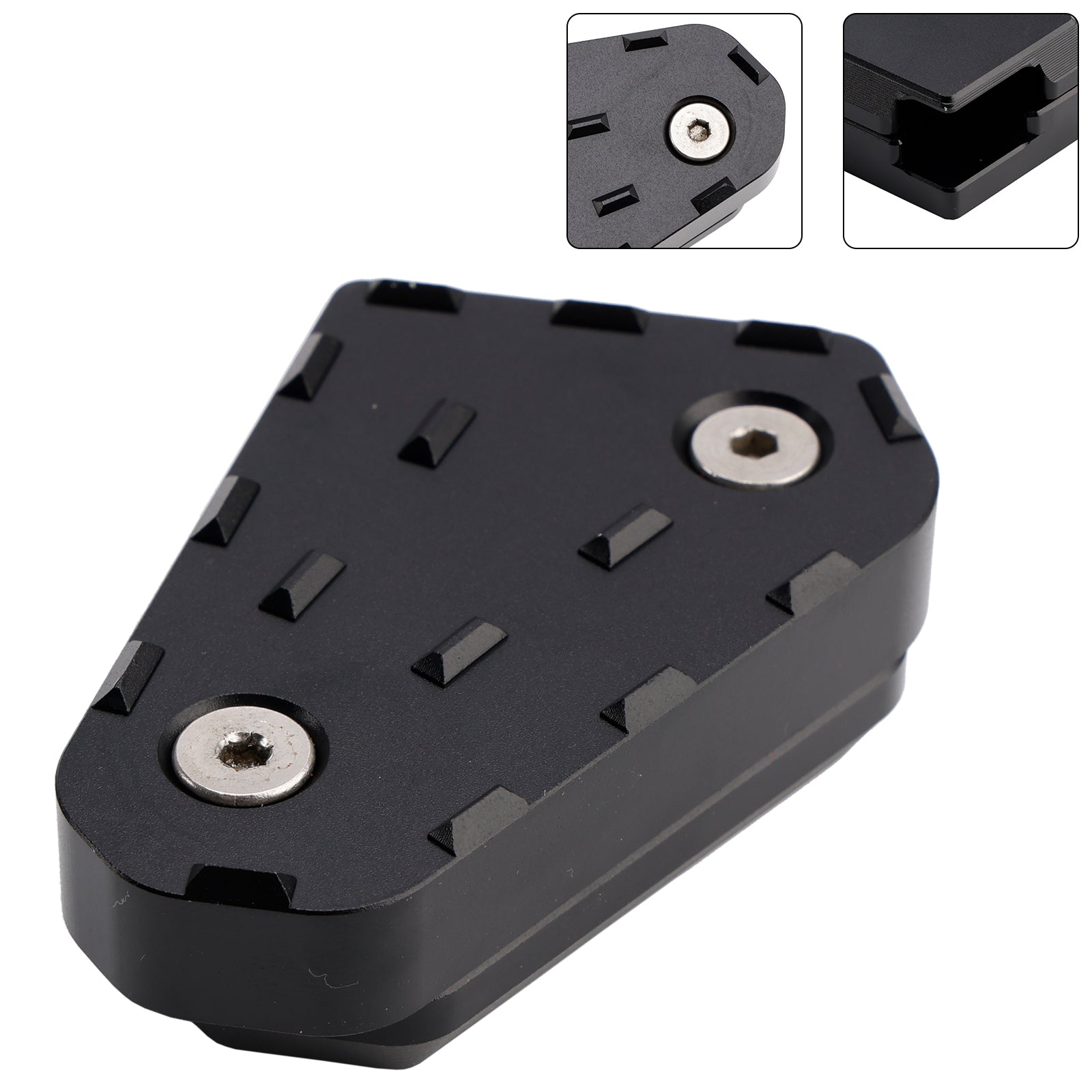 CNC brzdový pedál predĺženie PEG PEG Enlarger Pad pre Multistrada 950 1200 1260 Striebro